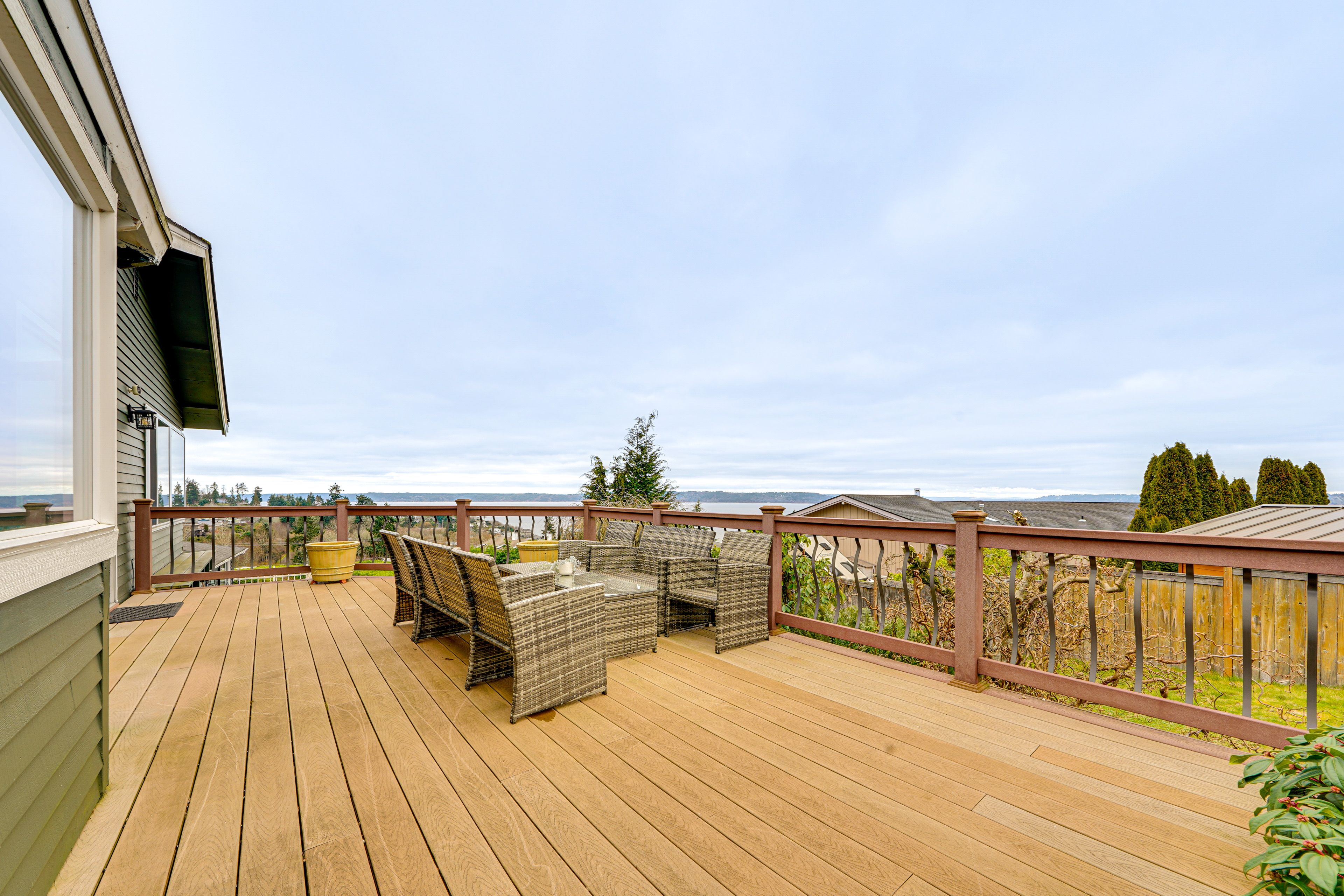 Deck | Puget Sound Views | Gas Grill