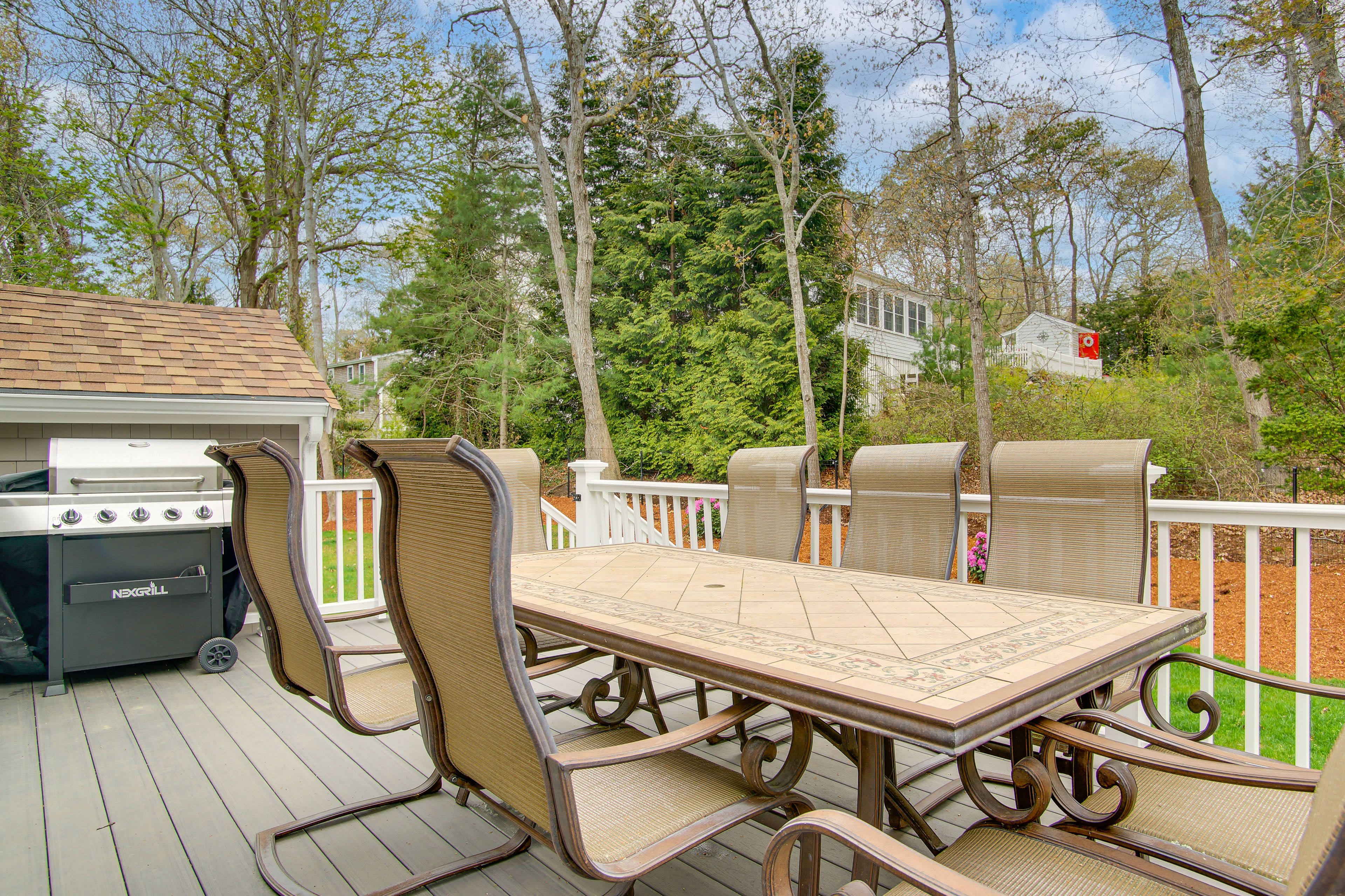 Furnished Deck | Outdoor Dining | Gas Grill