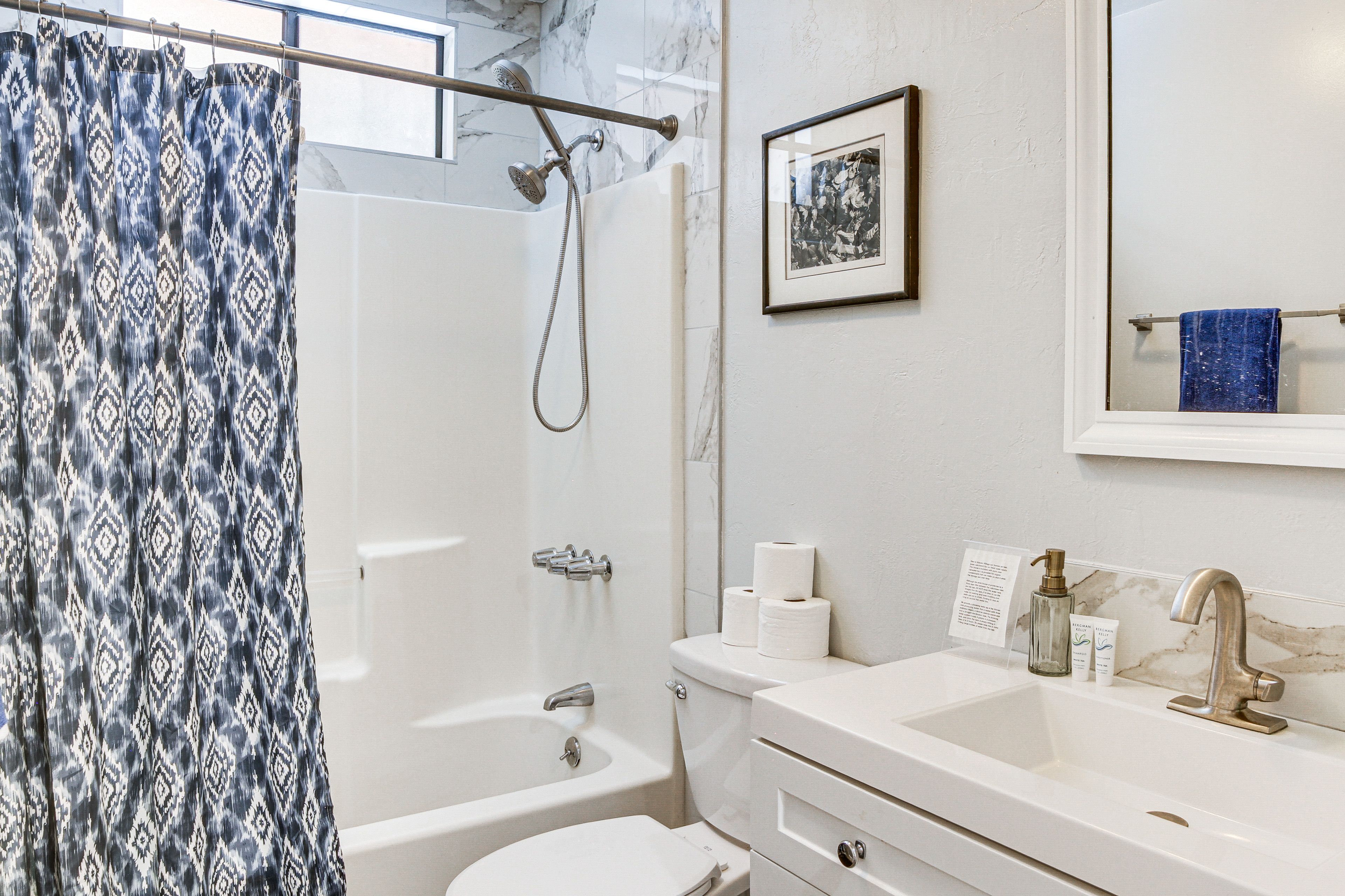 Bathroom | Towels Provided | 1st Floor