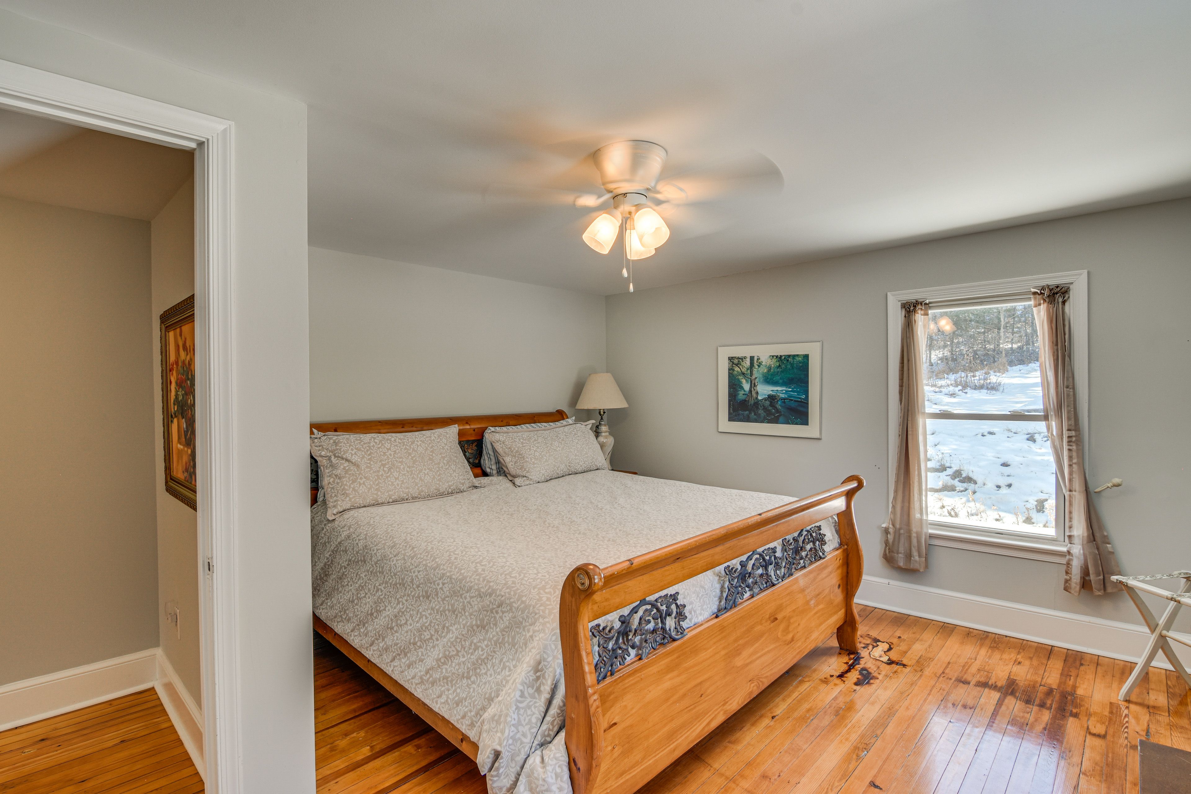 Bedroom 1 | King Bed | Linens Provided | 2nd Floor