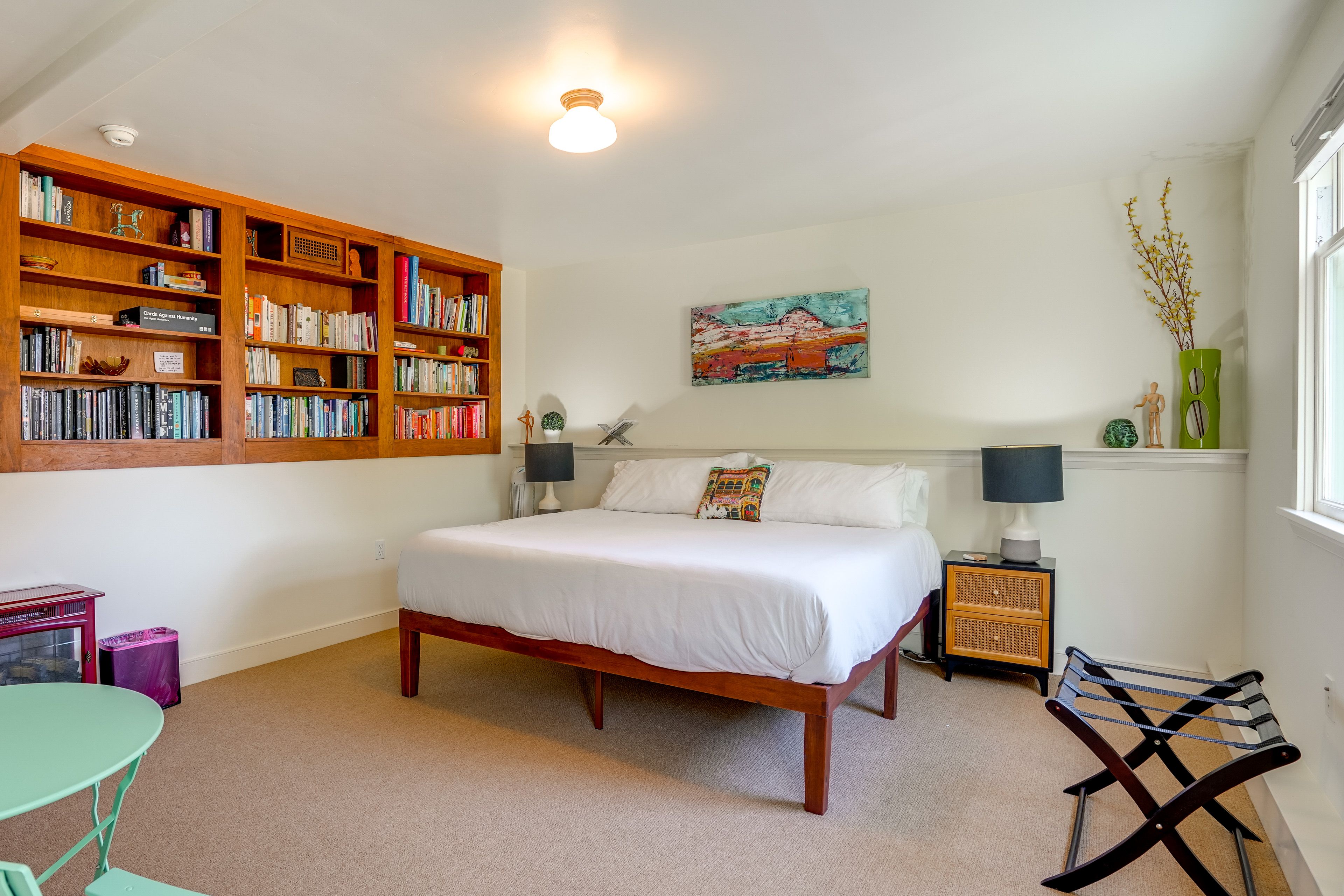 Bedroom 2 | King Bed | Basement Level | Access via Exterior Only