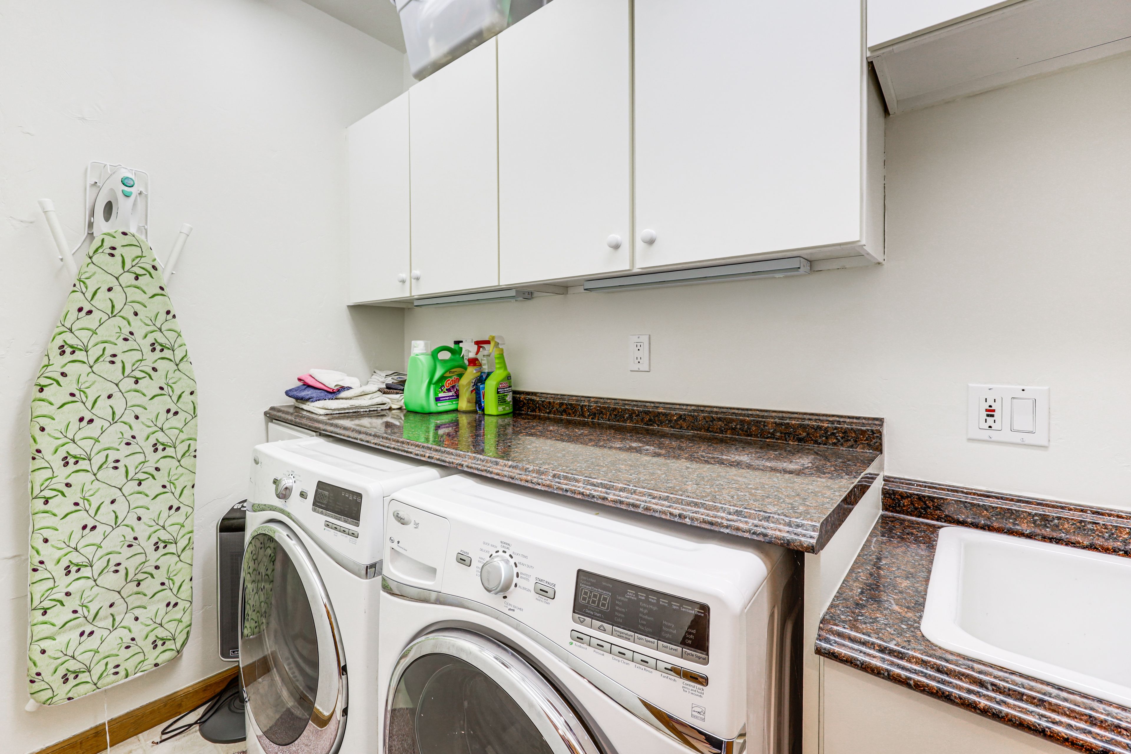 Washer & Dryer | Iron & Board | Laundry Detergent