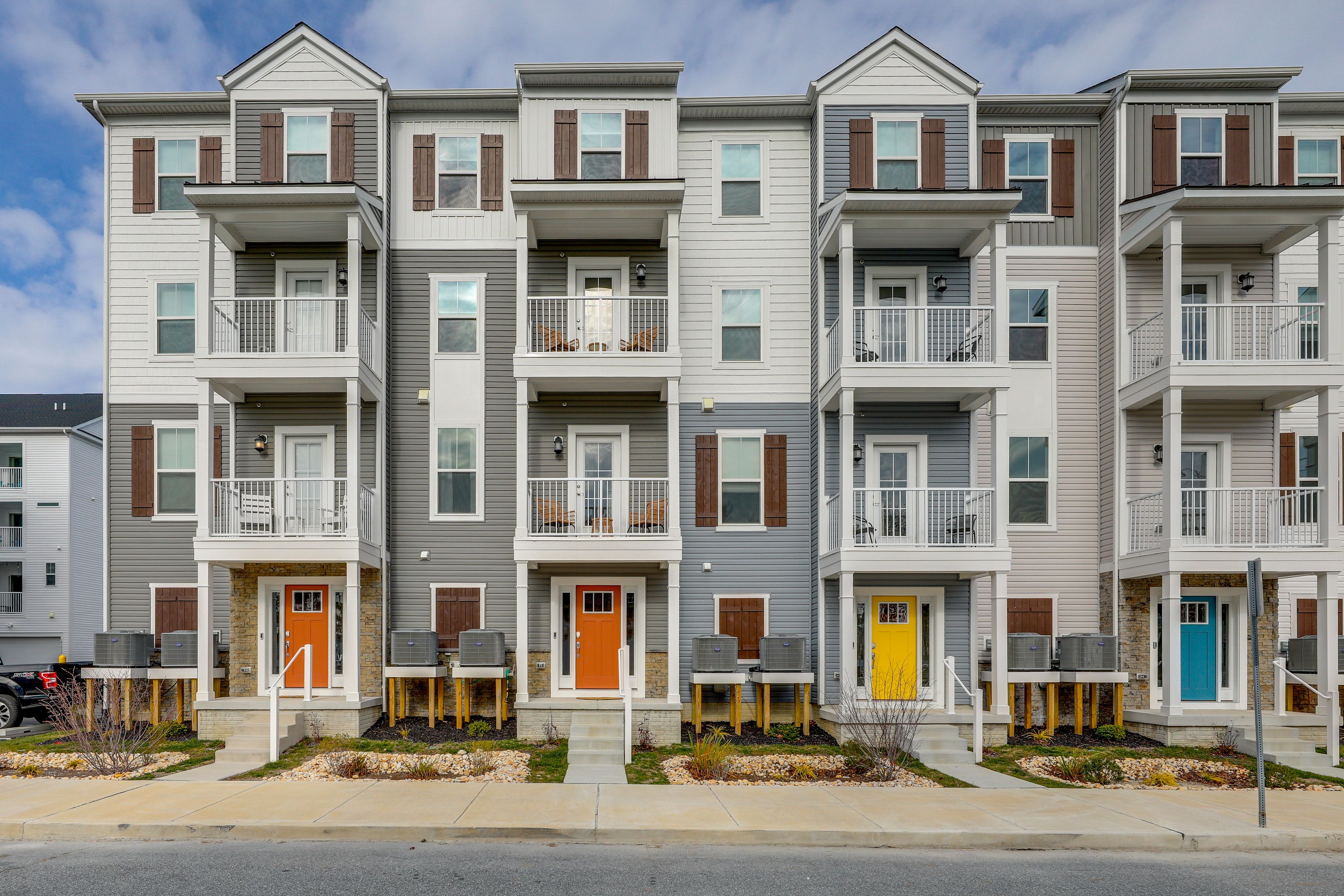 Property Exterior | Multi-Level Townhome