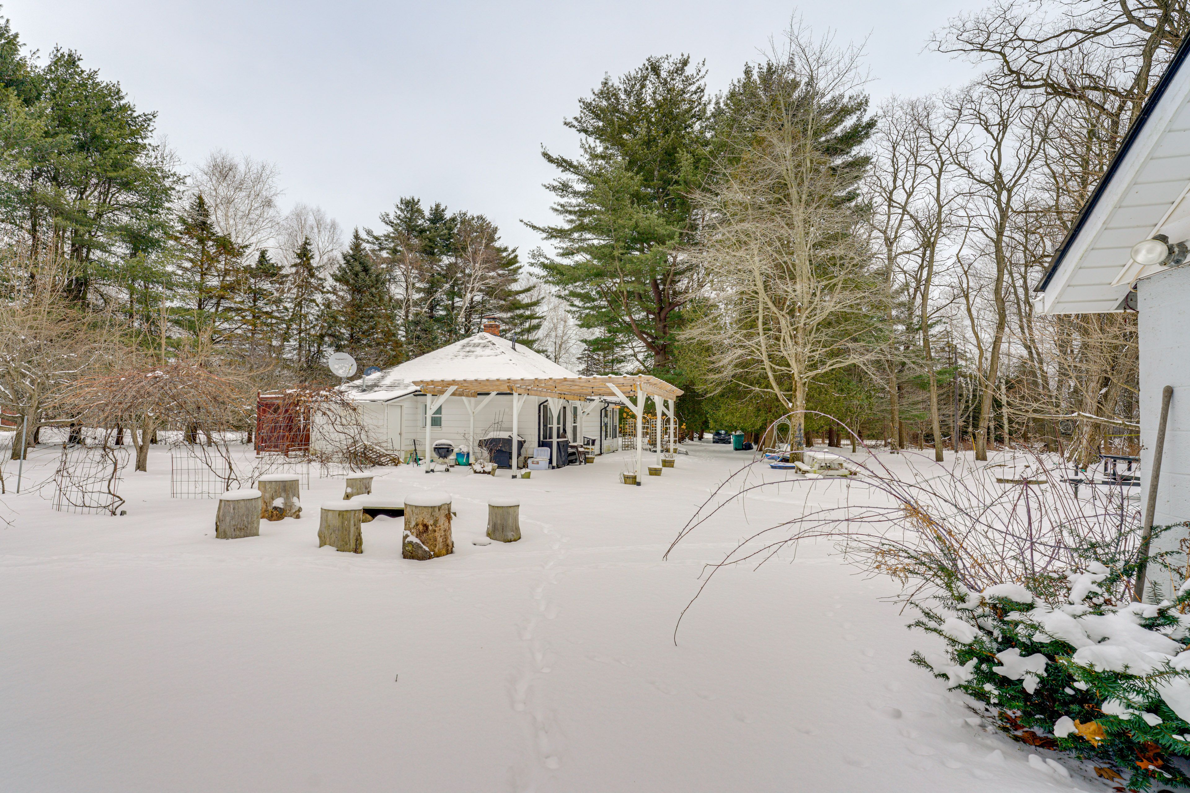 Spacious Backyard | Fire Pit | Patio | Pergola | Charcoal Grill