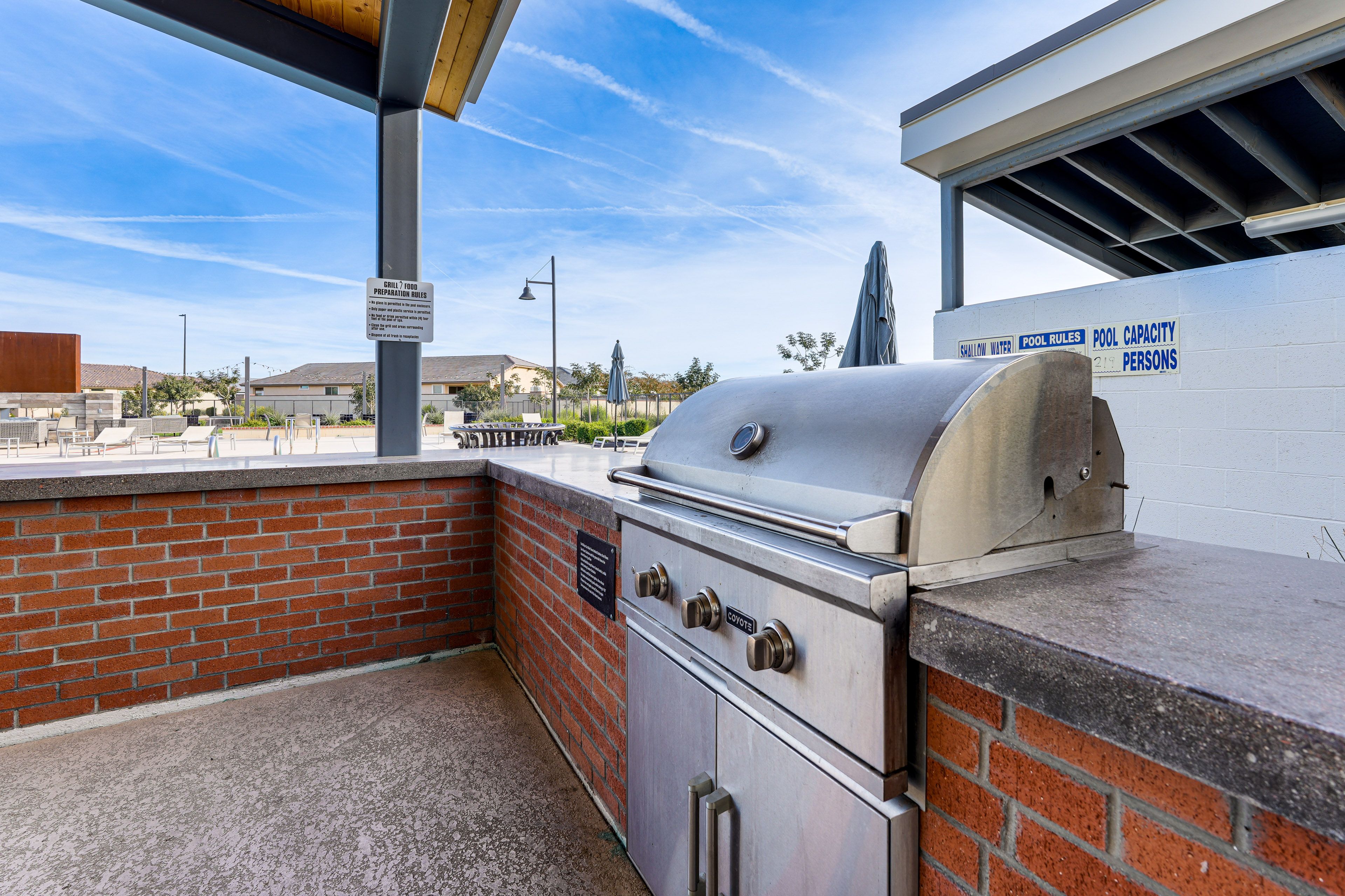 Community Grill Area