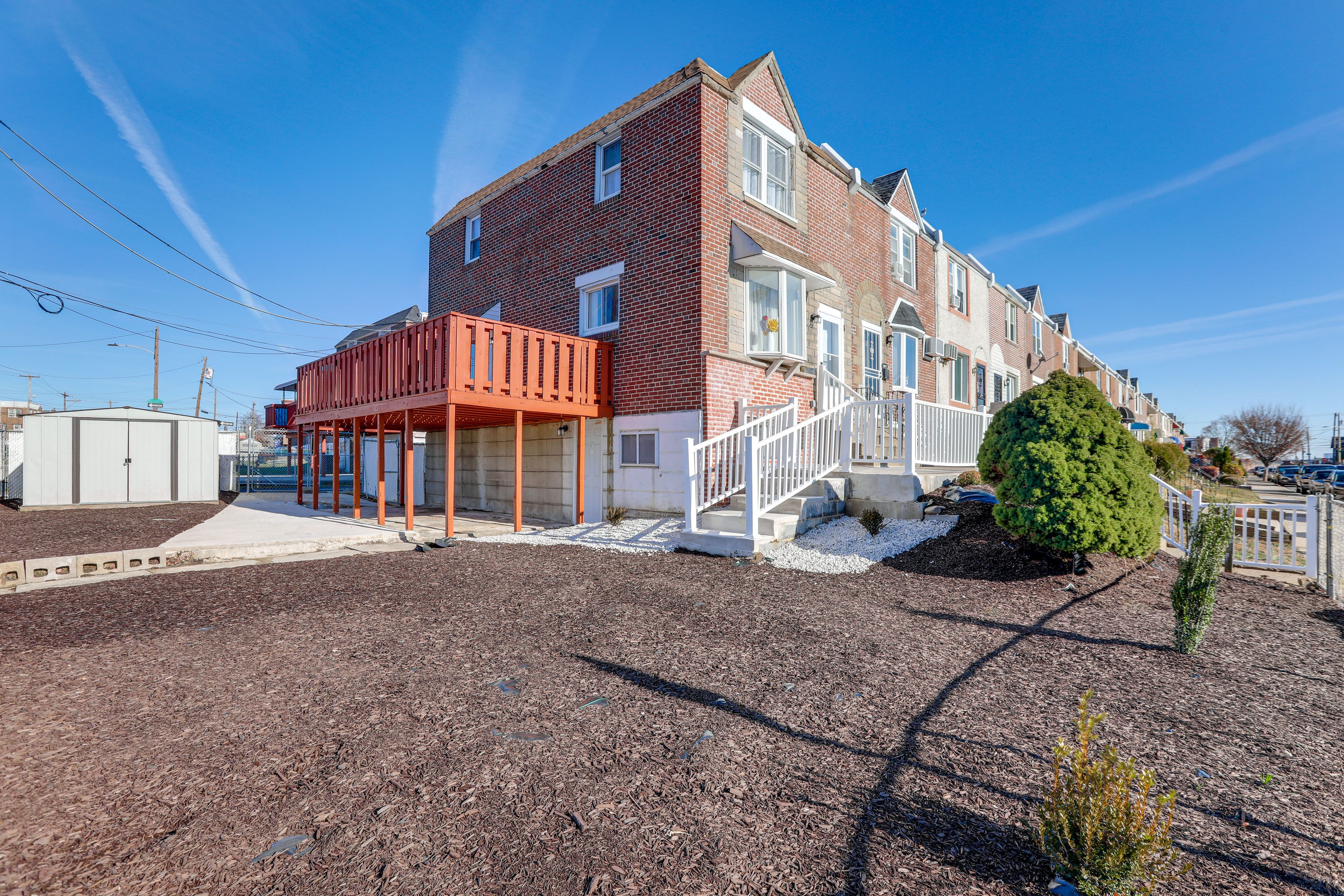 Townhome Exterior | Corner Lot