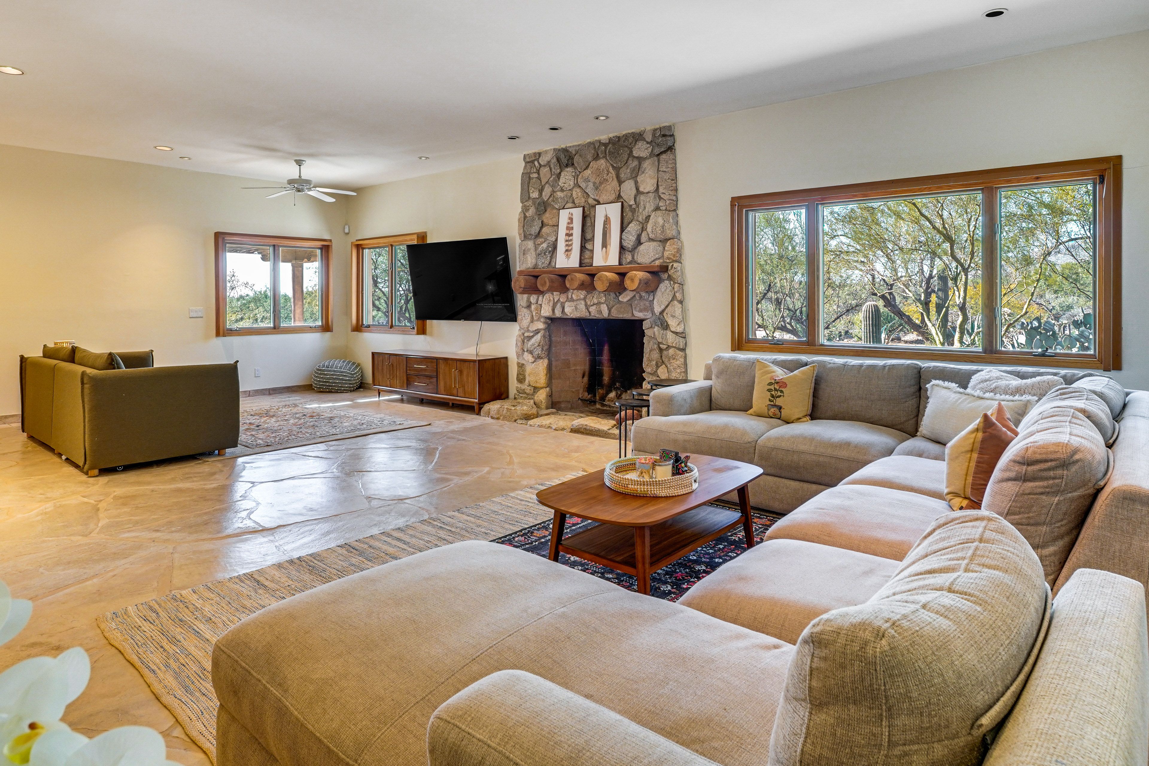 Tucson Vacation Rental | 2BR | 2BA | 2,100 Sq Ft | 3 Steps for Access