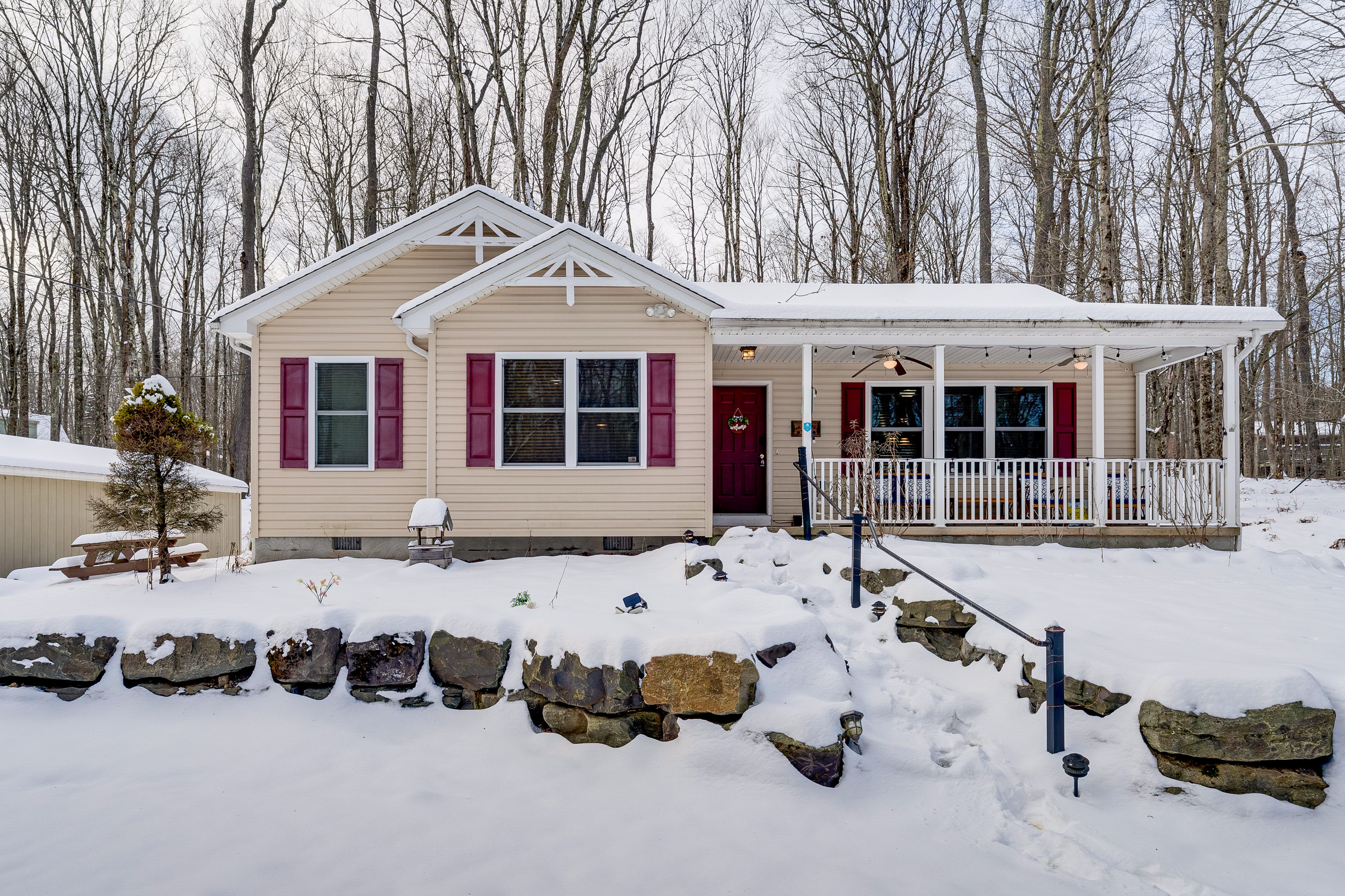 House Exterior | Fire Pit | Deck w/ Gas Grill