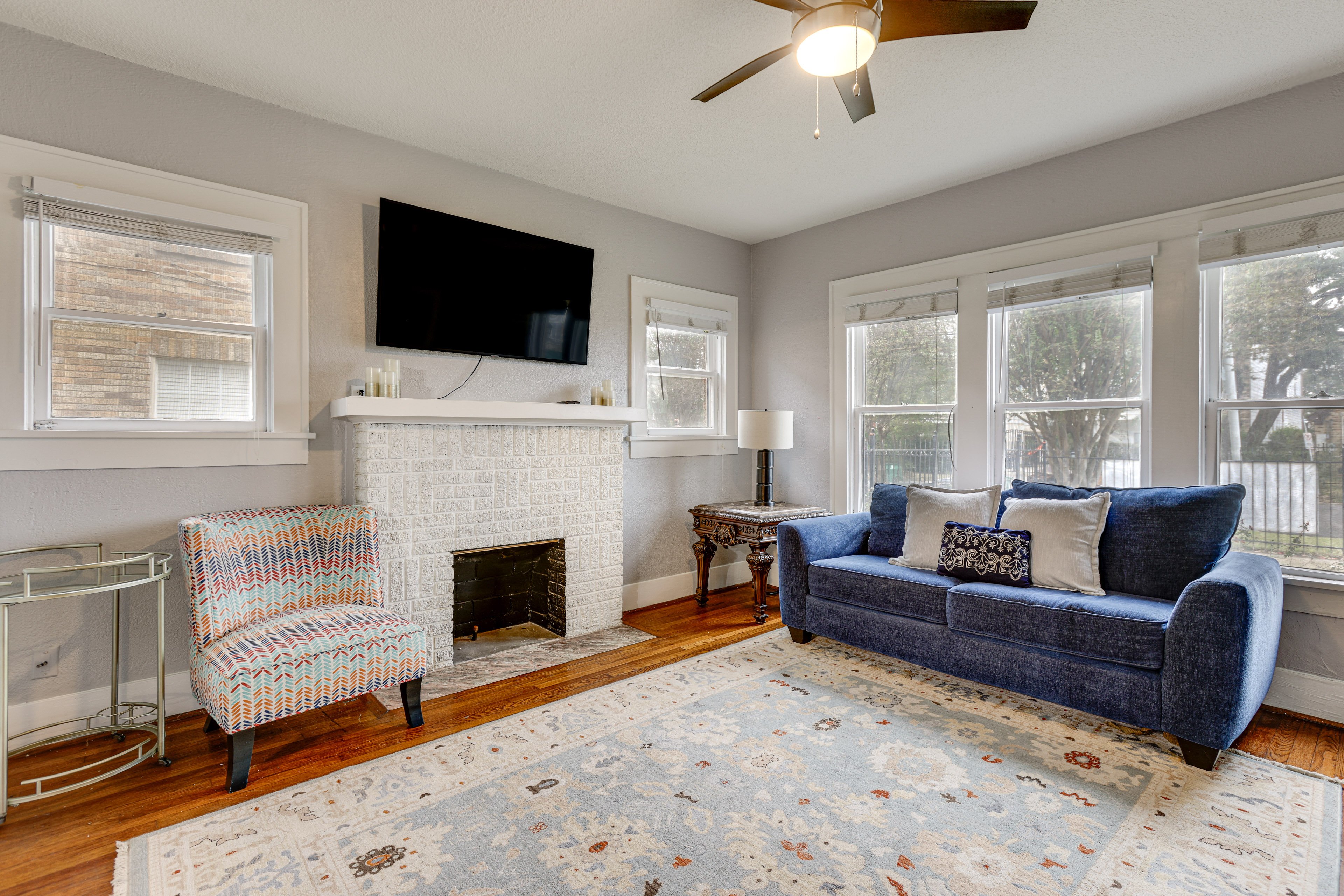 Houston Vacation Rental | 2BR | 1BA | 1,800 Sq Ft | 4 Steps to Access