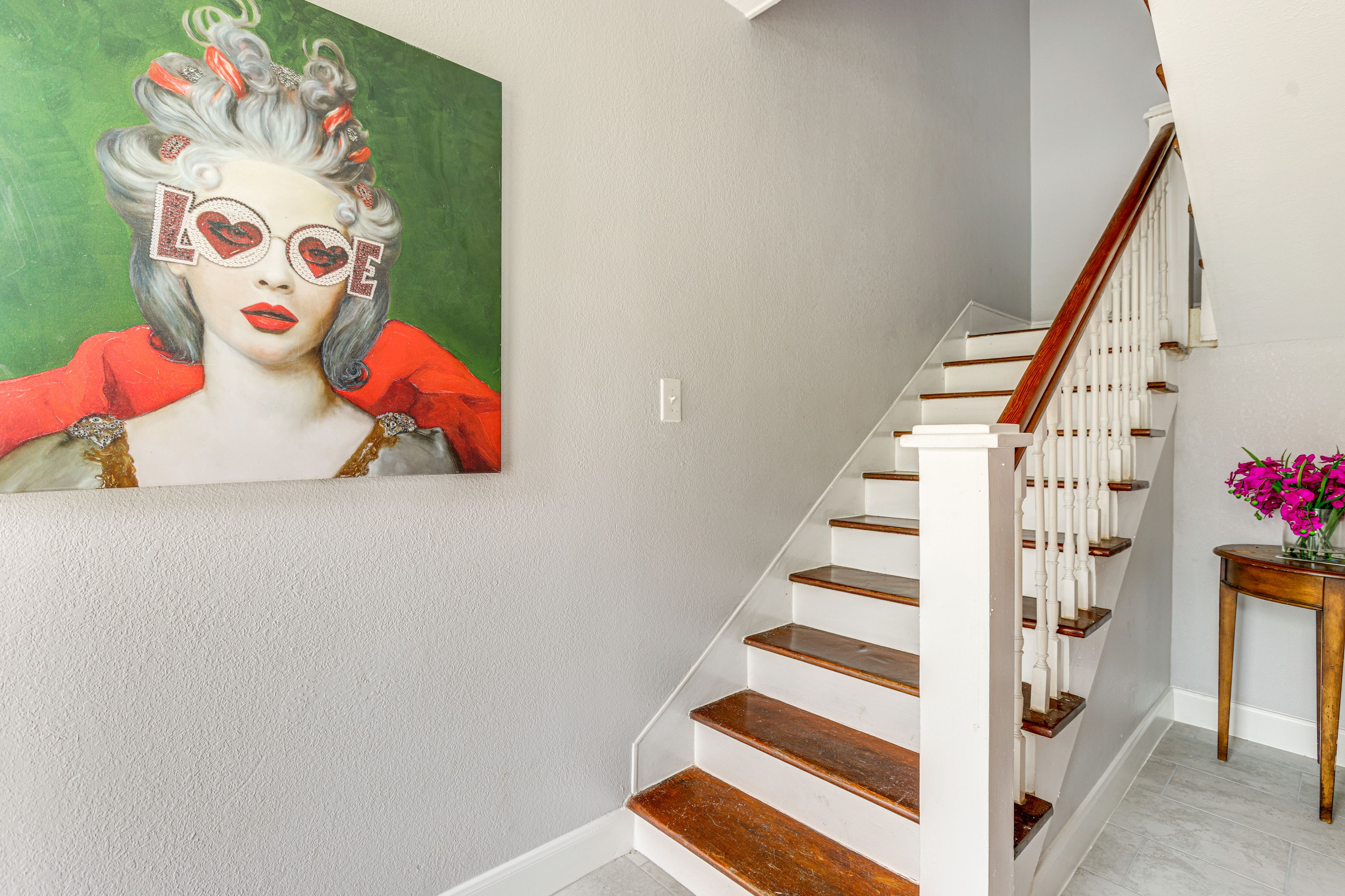 Stairs to Access Unit