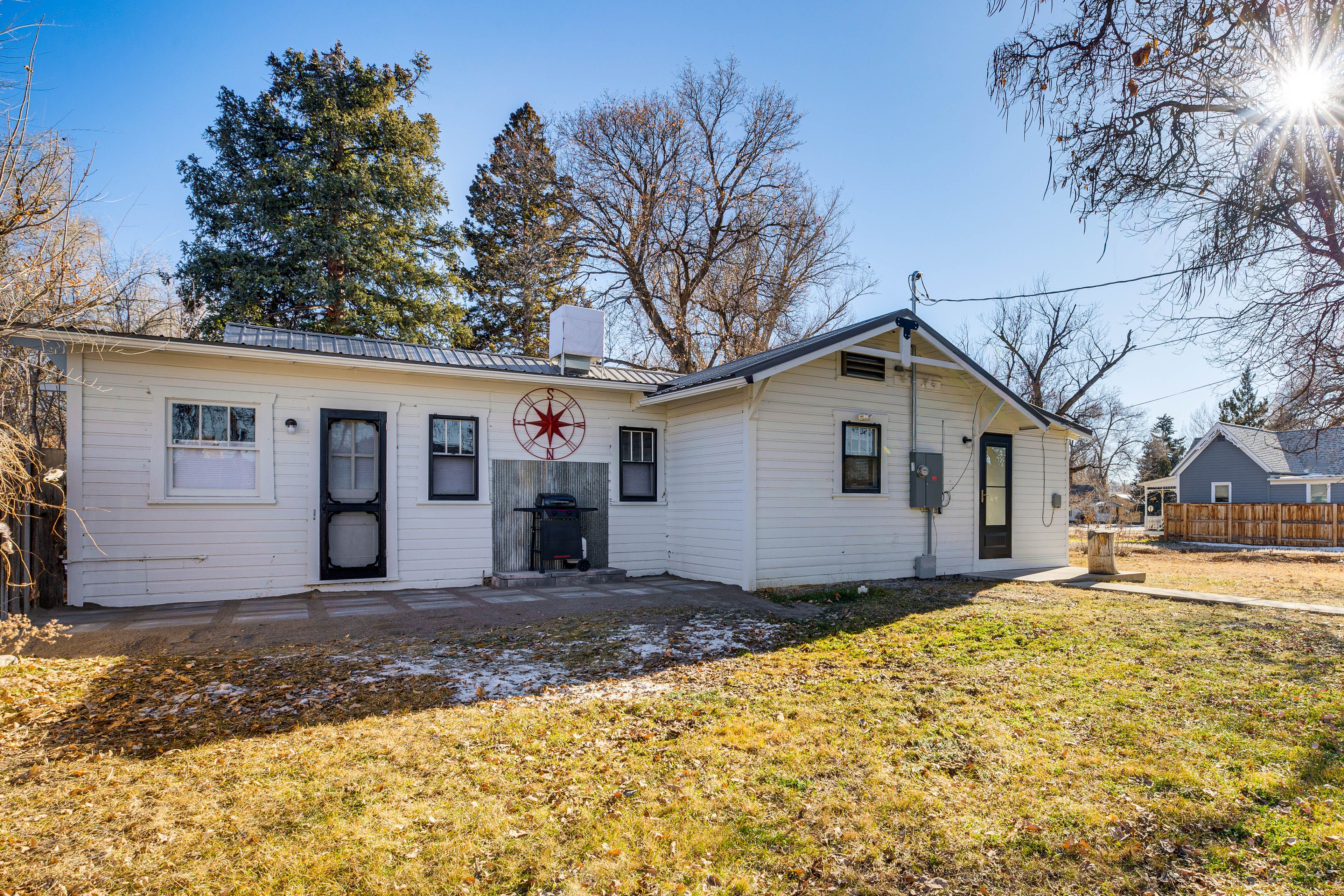 House Exterior | Private Yard | Gas Grill