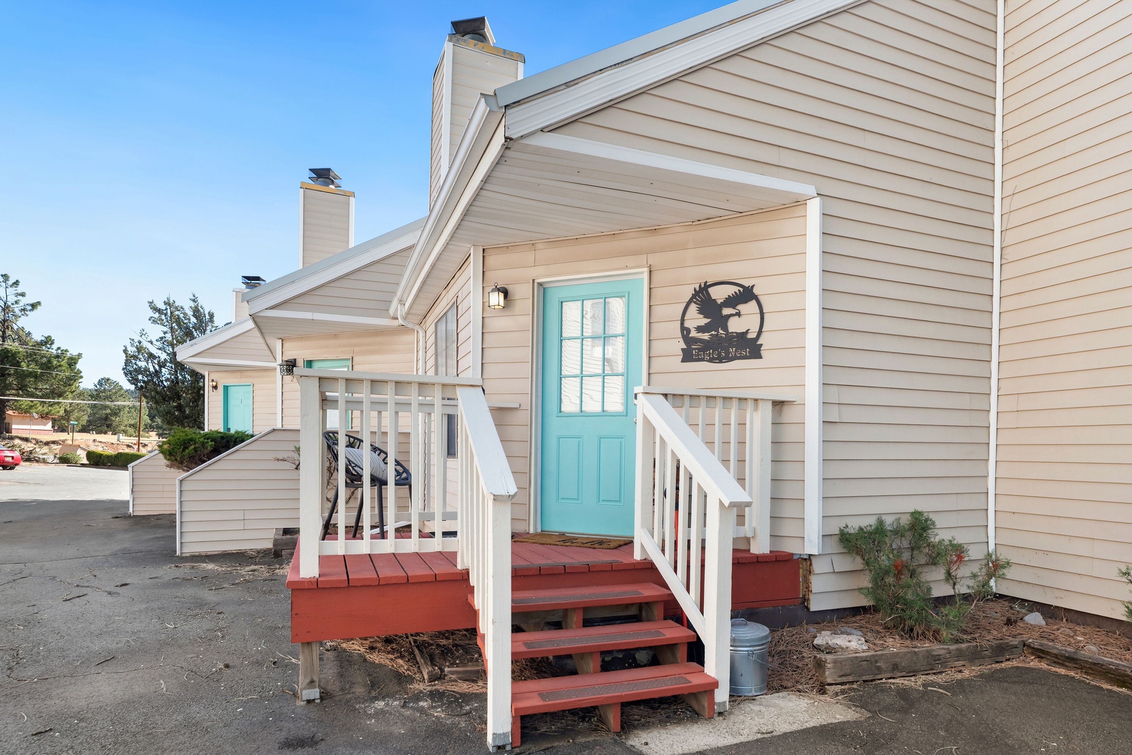 Studio Exterior | Designated Parking Spot (1 Vehicle) | Additional Guest Parking