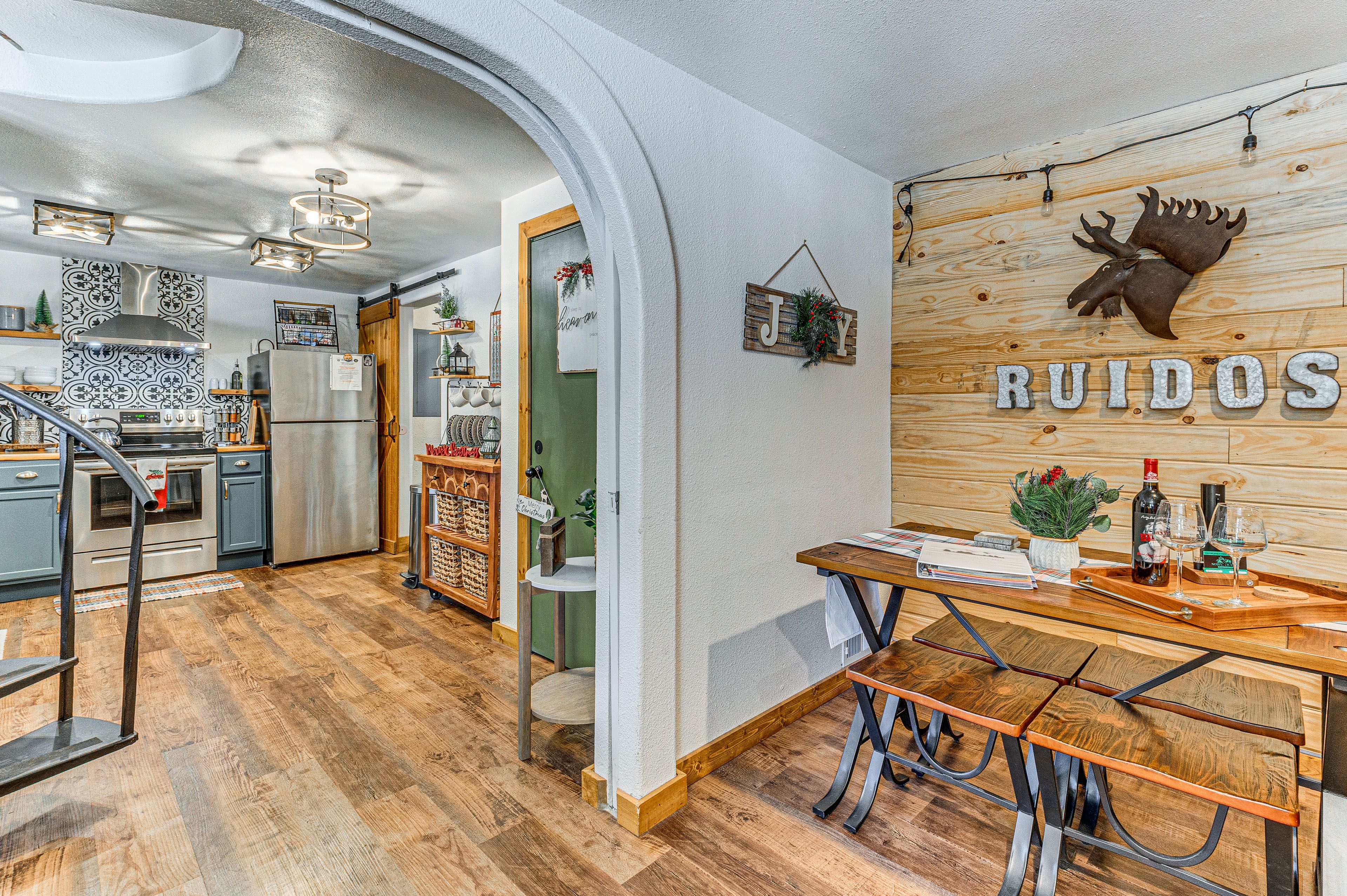 Kitchen & Dining Area | 1st Floor | Dishware & Flatware