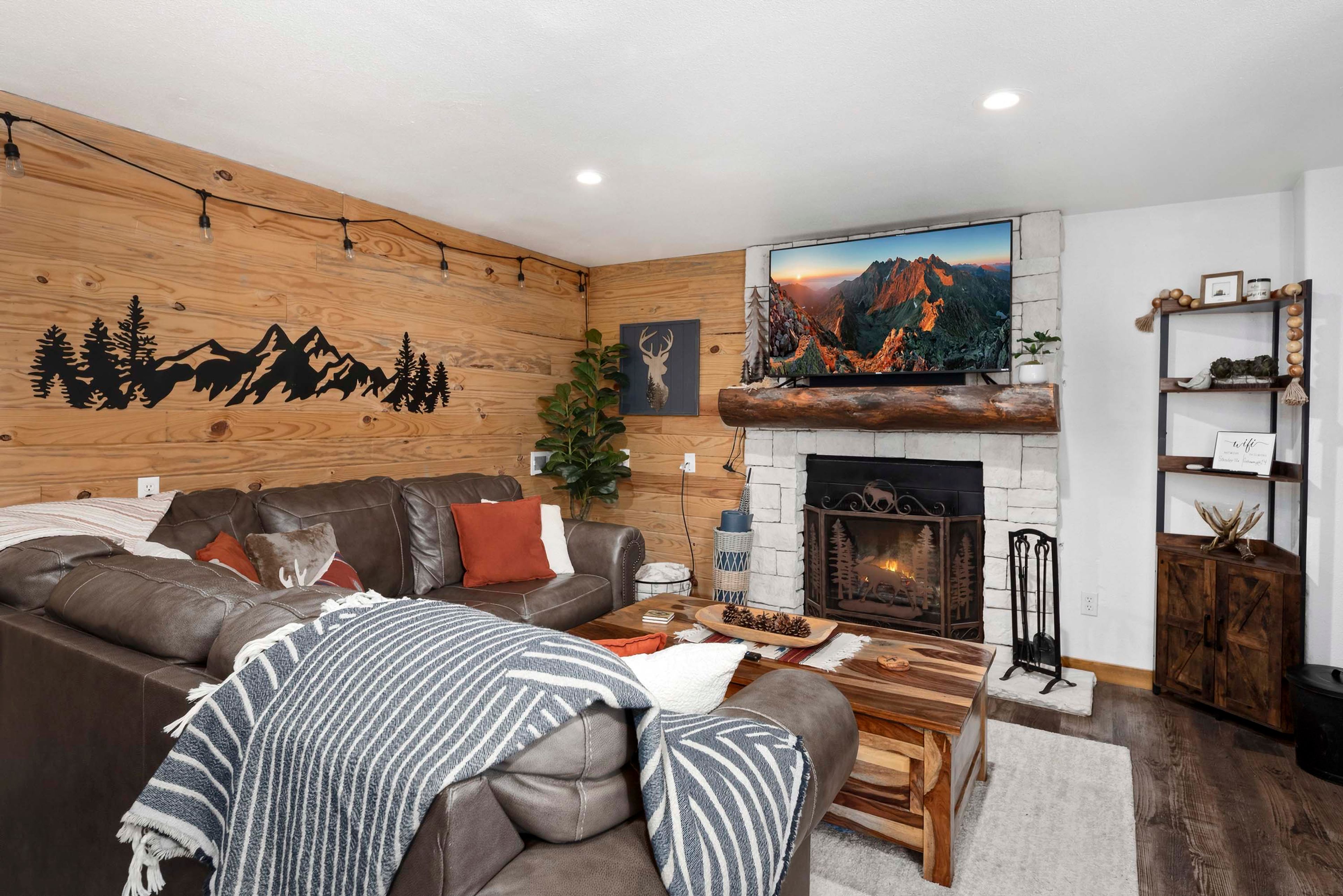 Living Room | 1st Floor | Central Heat & Window A/C Units