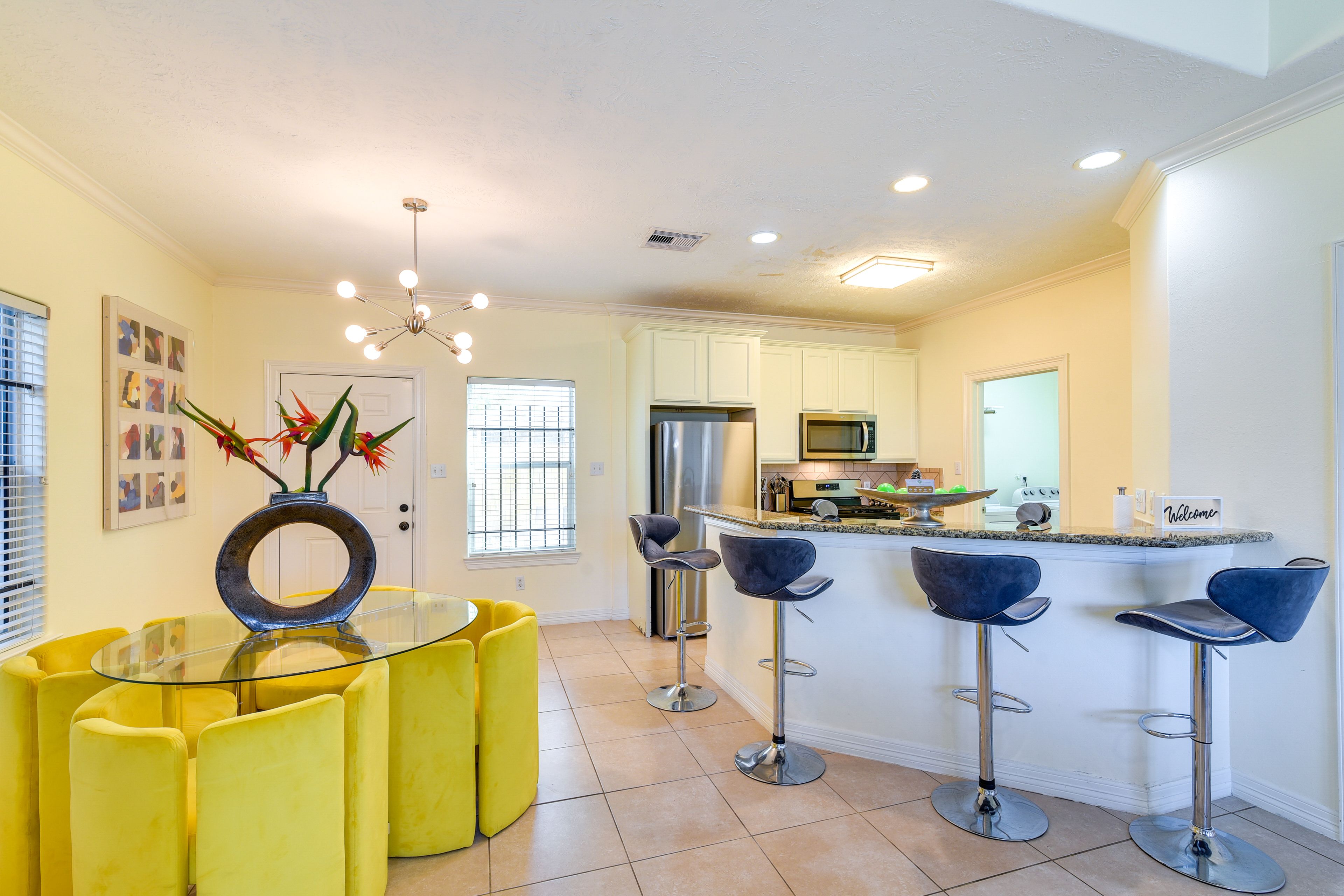 Kitchen | Drip Coffee Maker | Dining Area | 1st Floor