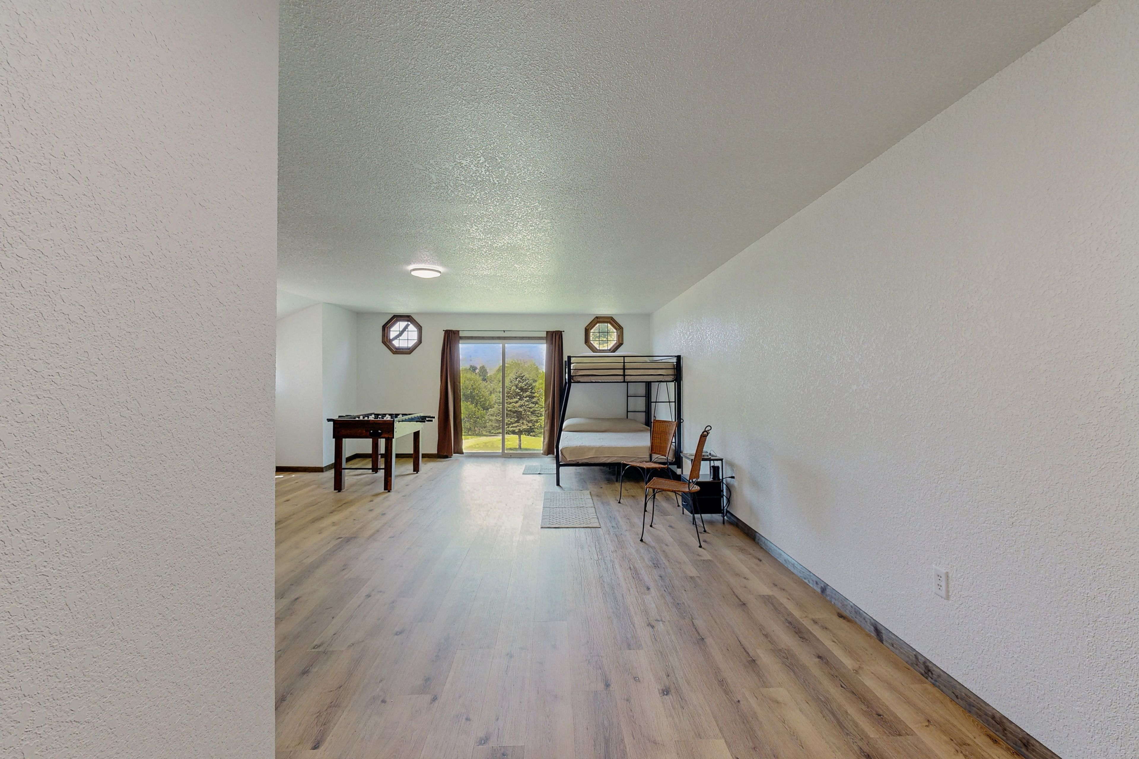 Bedroom 3 (Detached Garage Loft) | 2 Full/Queen Bunk Beds