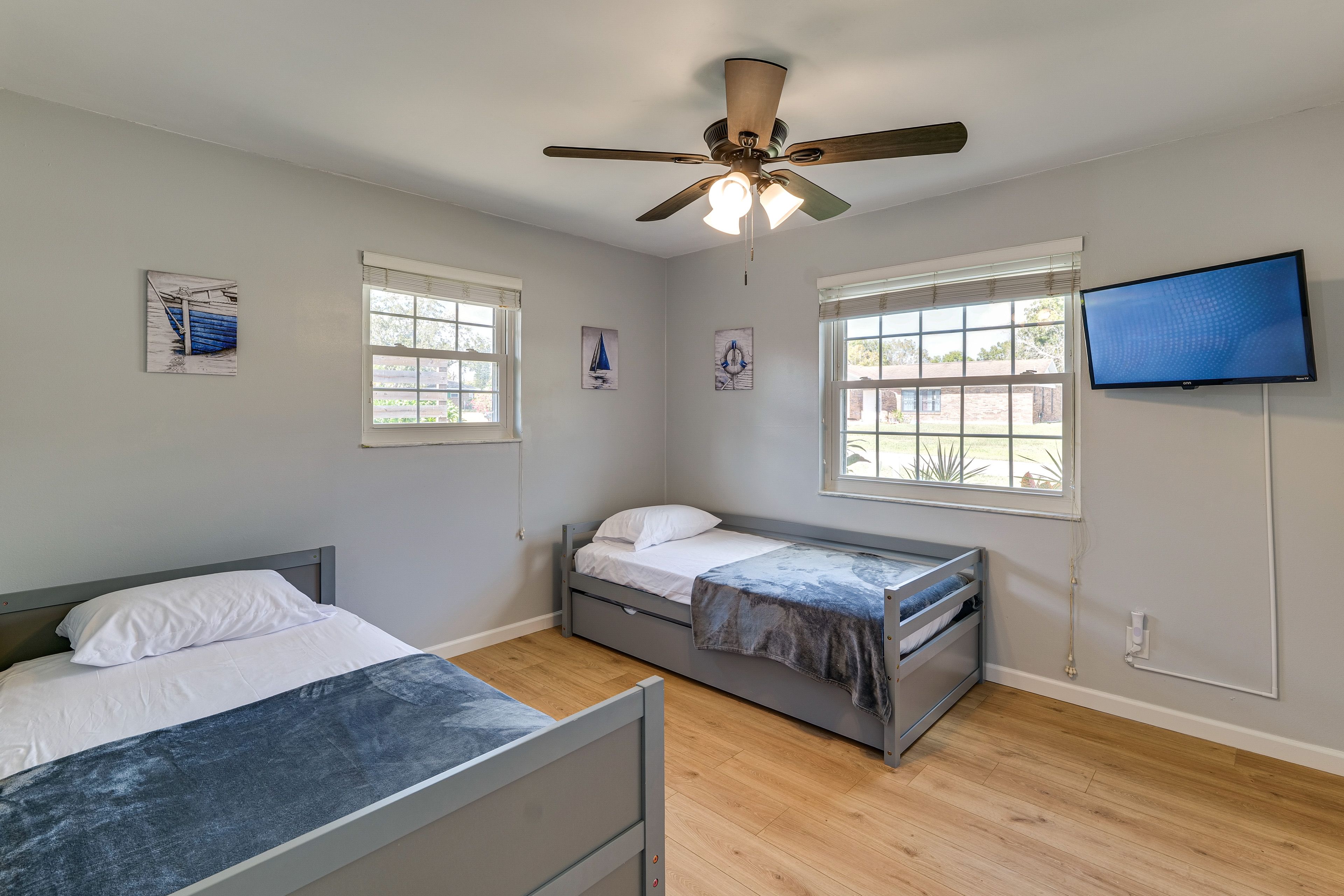 Bedroom 2 | Twin Bed | Twin Bed w/ Twin Trundle | Linens Provided