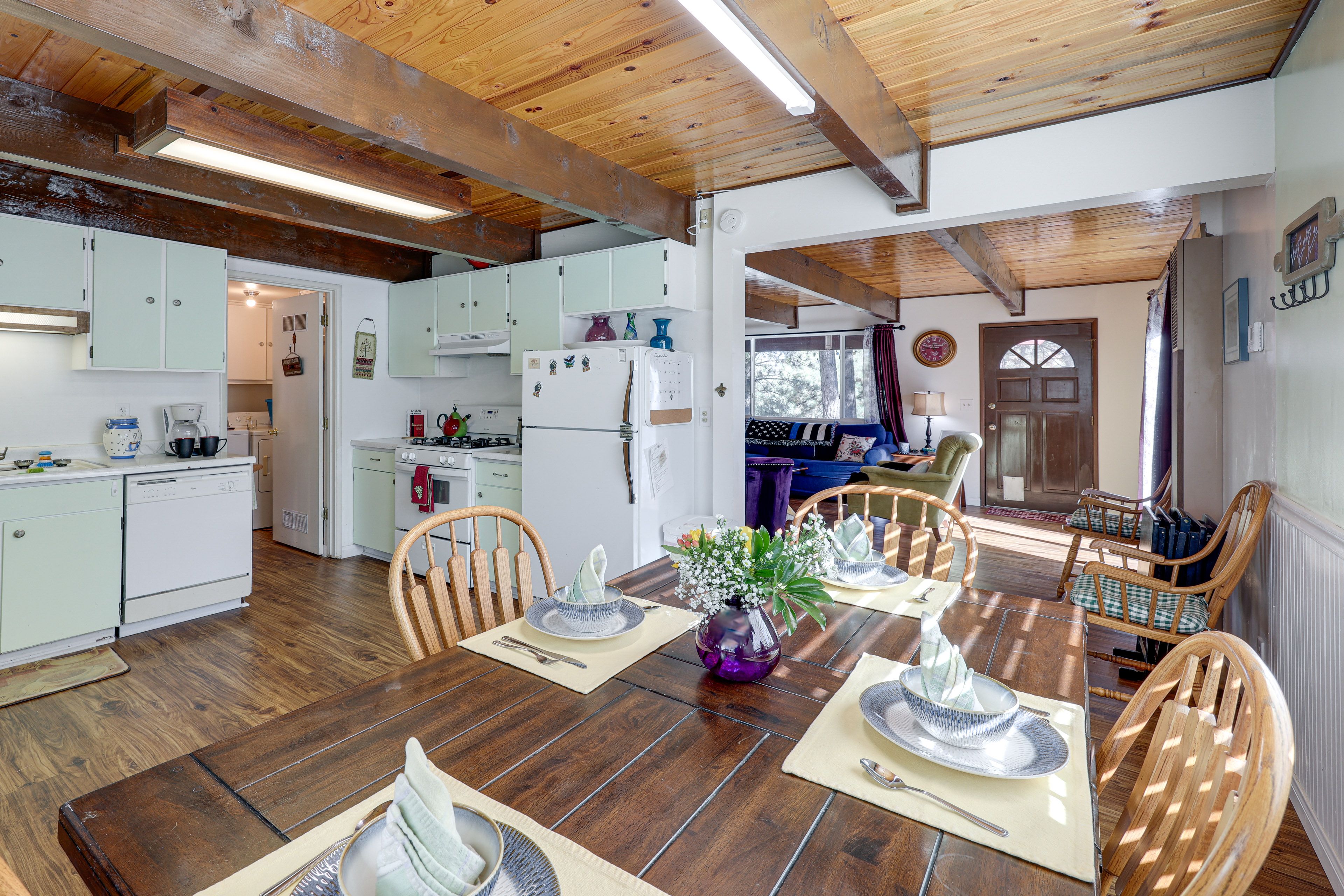 Dining Area | Dishware & Flatware Provided | 1st Floor