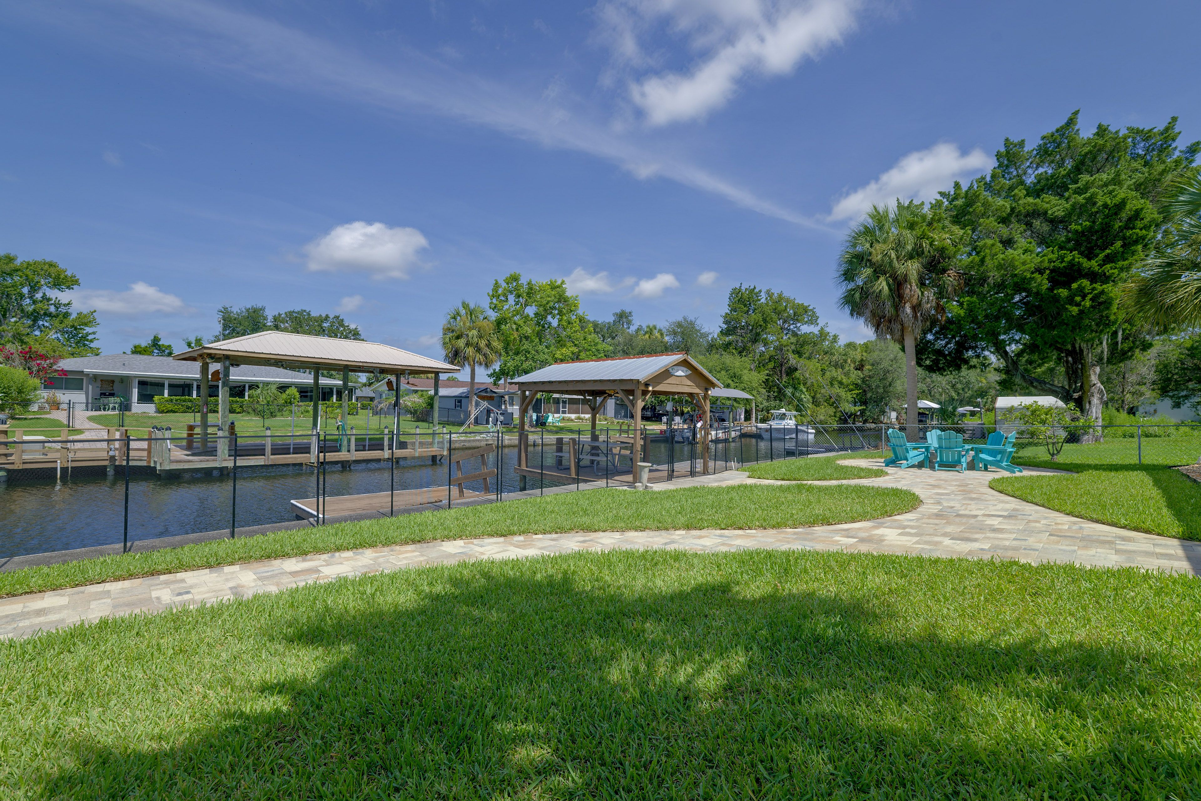 Backyard | Canal Access On-Site