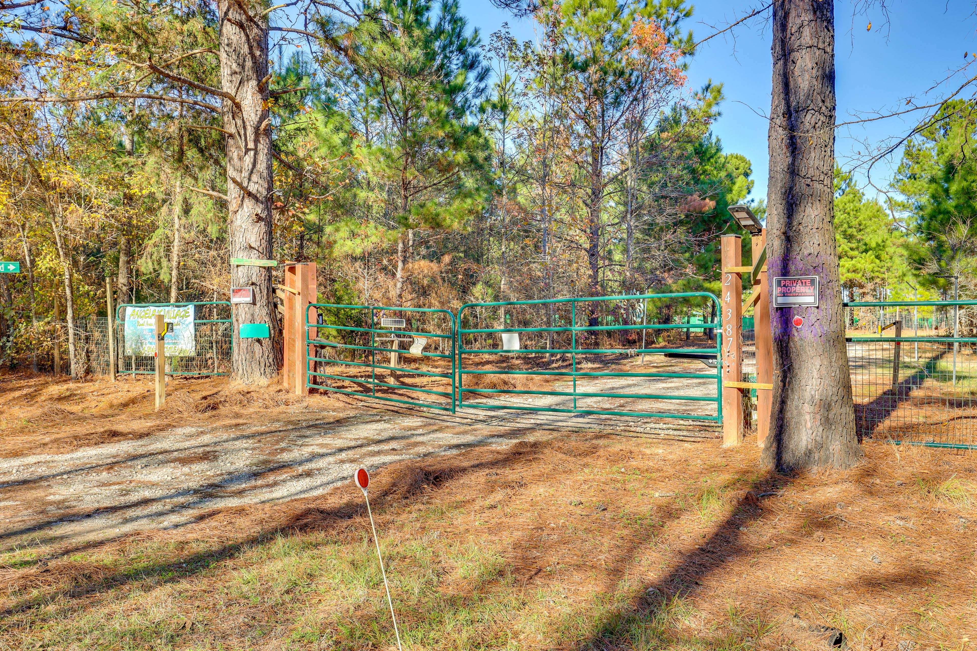 Gated Property Entrance