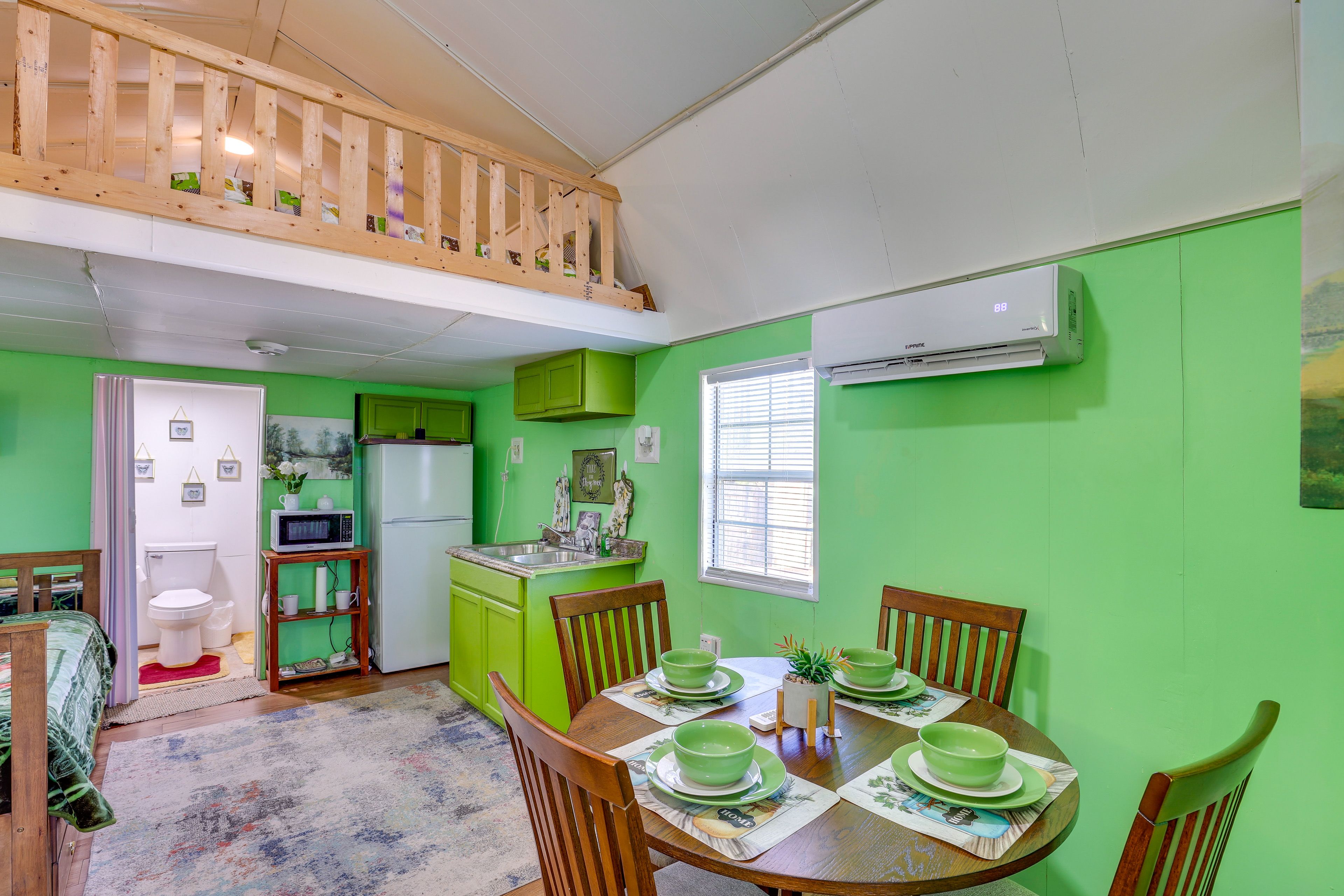 Kitchenette | Table | Free WiFi | Mini-Split Air Conditioning/Heat