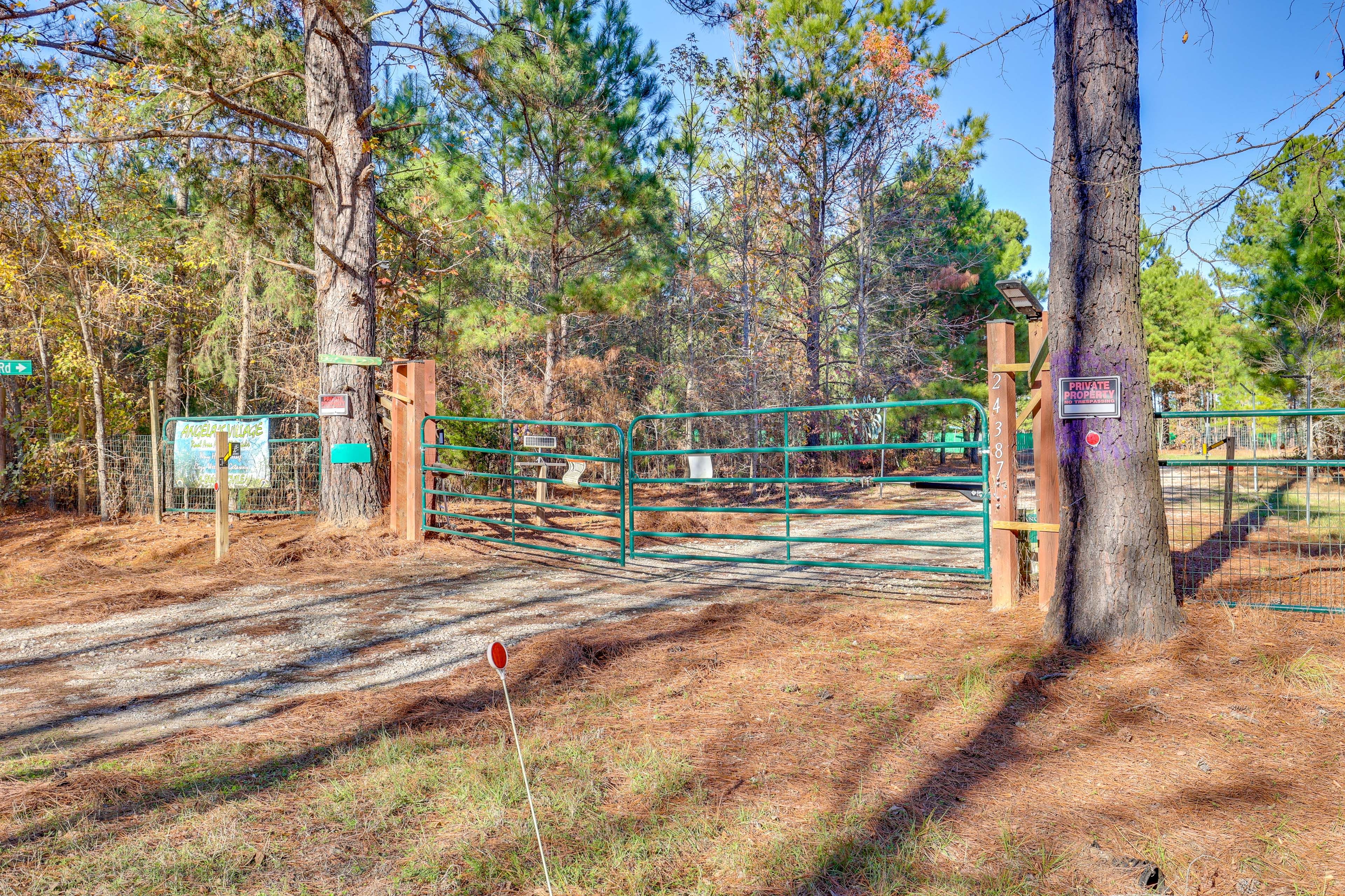 Gated Property Entrance