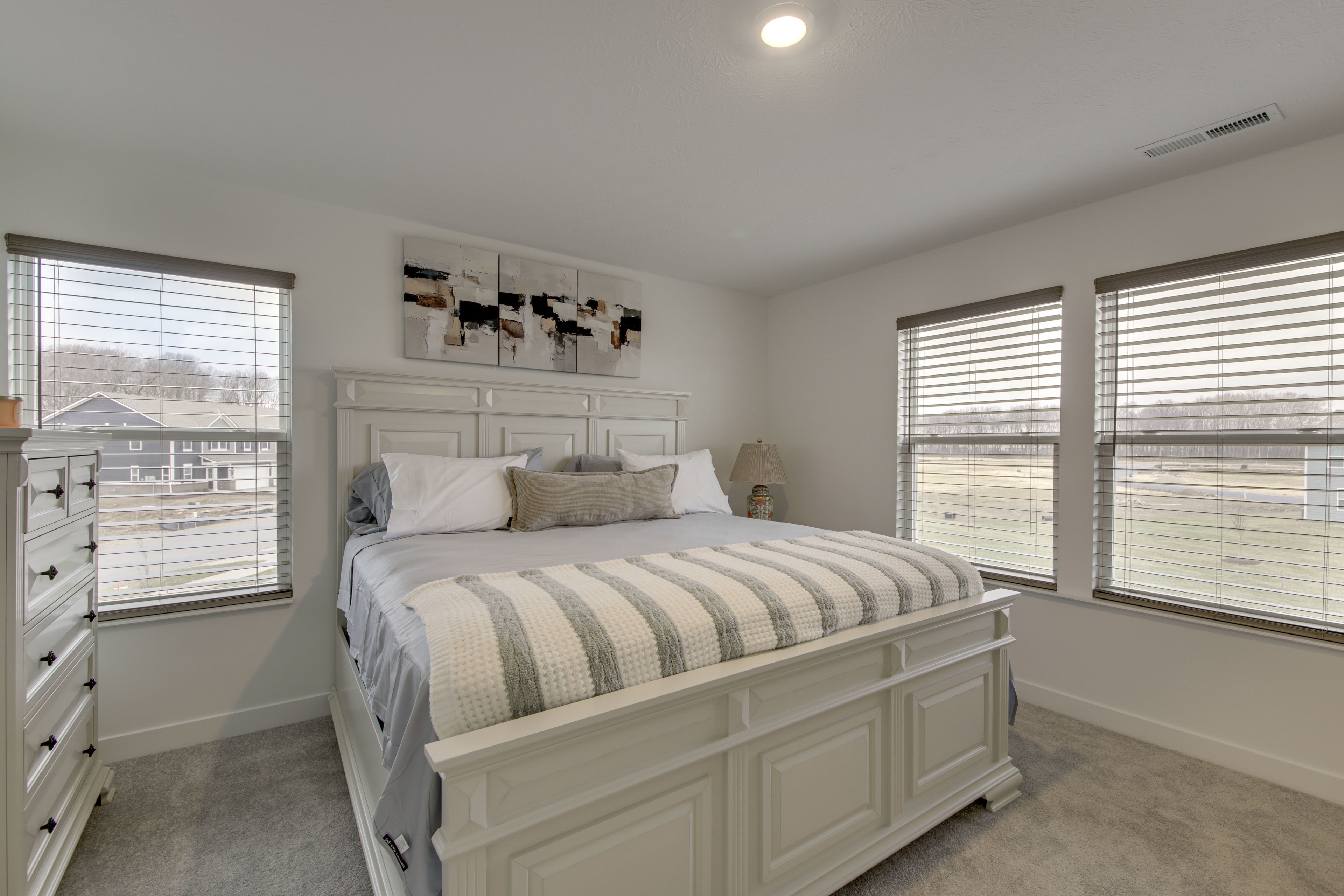 Bedroom 1 | 2nd Floor | King Bed | Linens Provided | En-Suite Bathroom