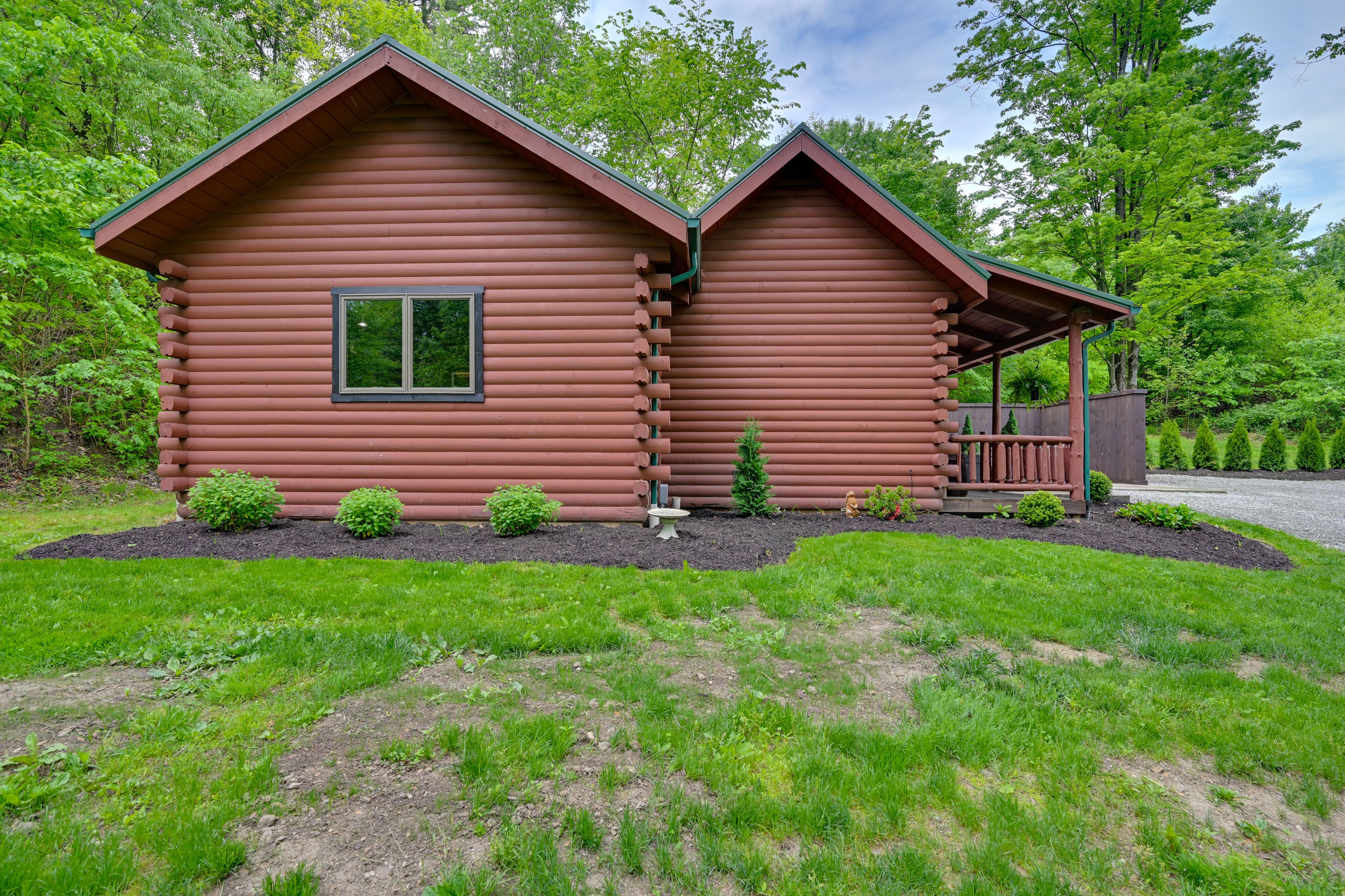 Cabin Exterior | Private Yard