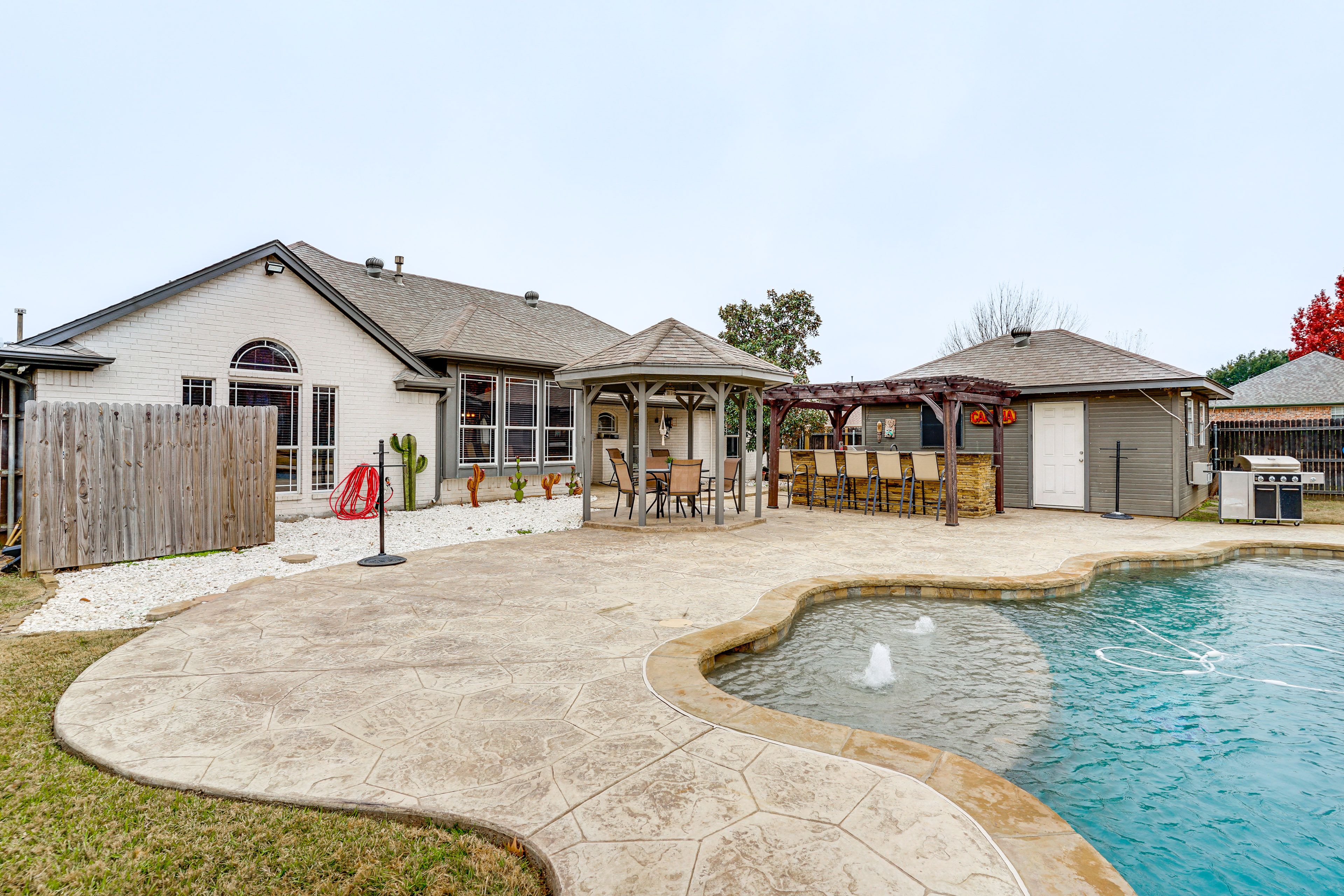 Patio | Outdoor Kitchen | Gas Grill | Pool (Not Heated)