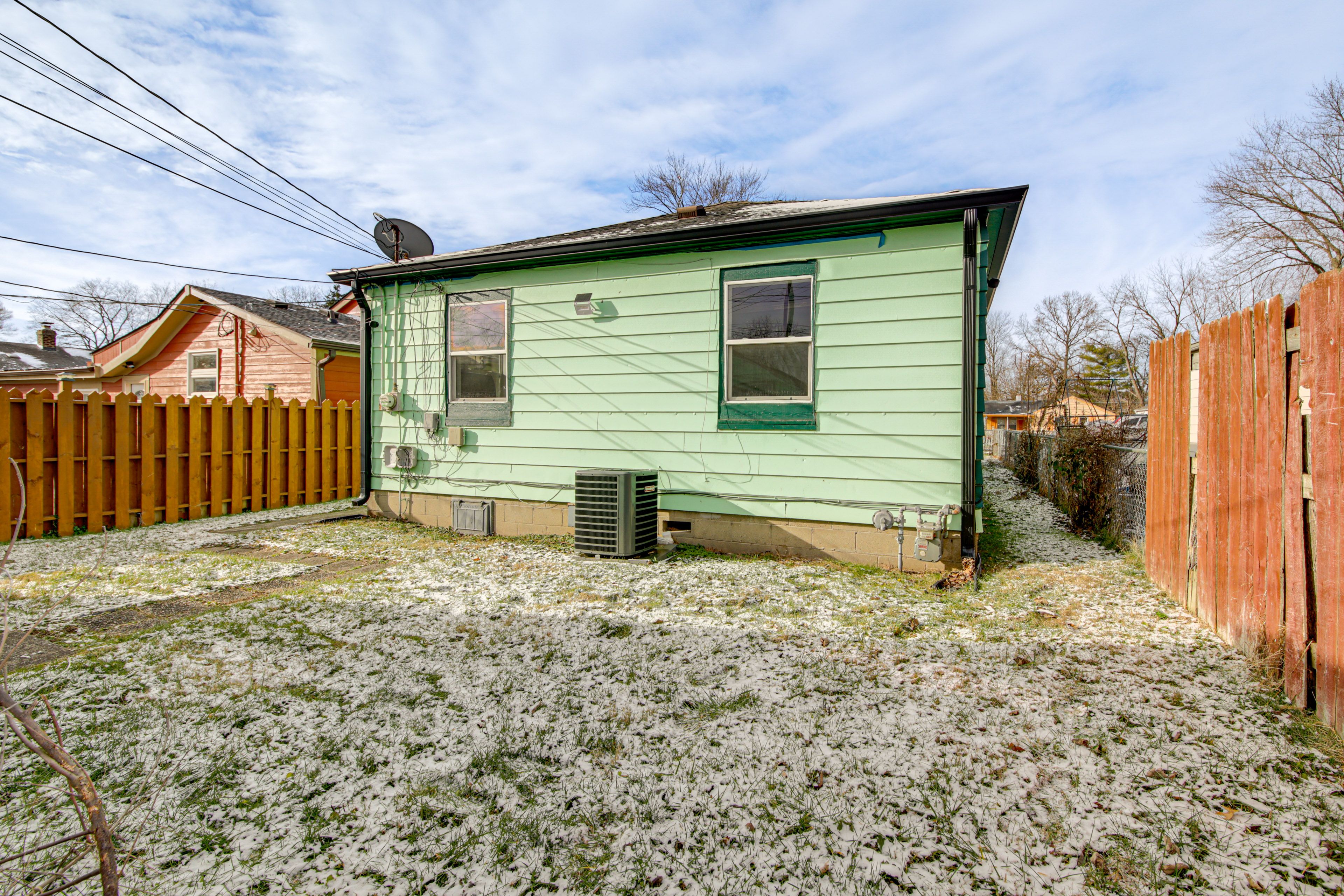 House Exterior | Fenced Backyard