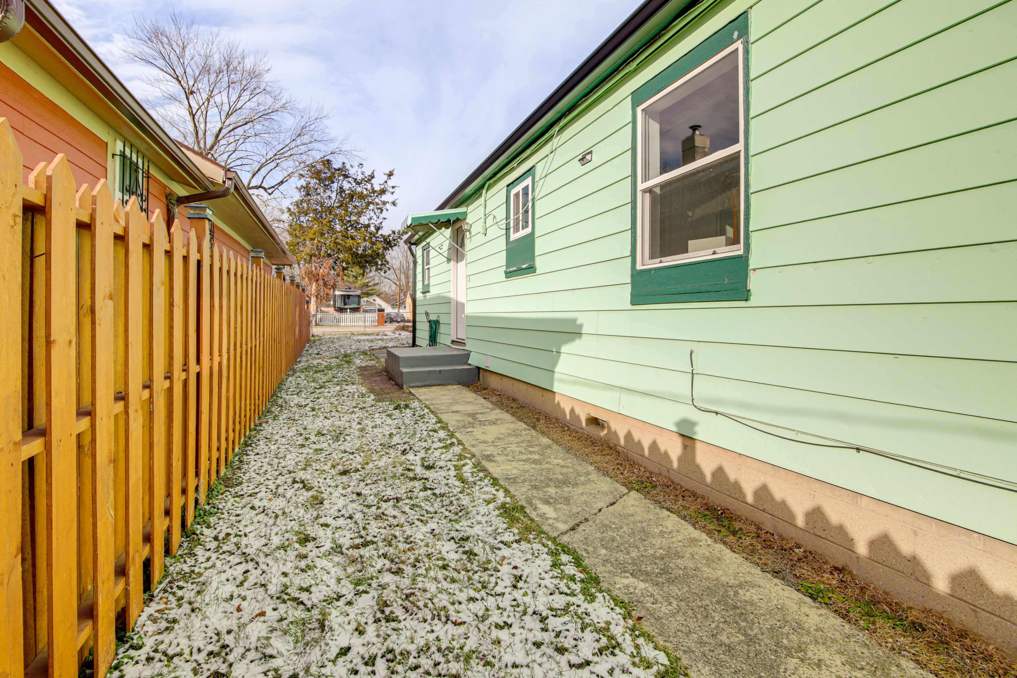 House Exterior | Side Door