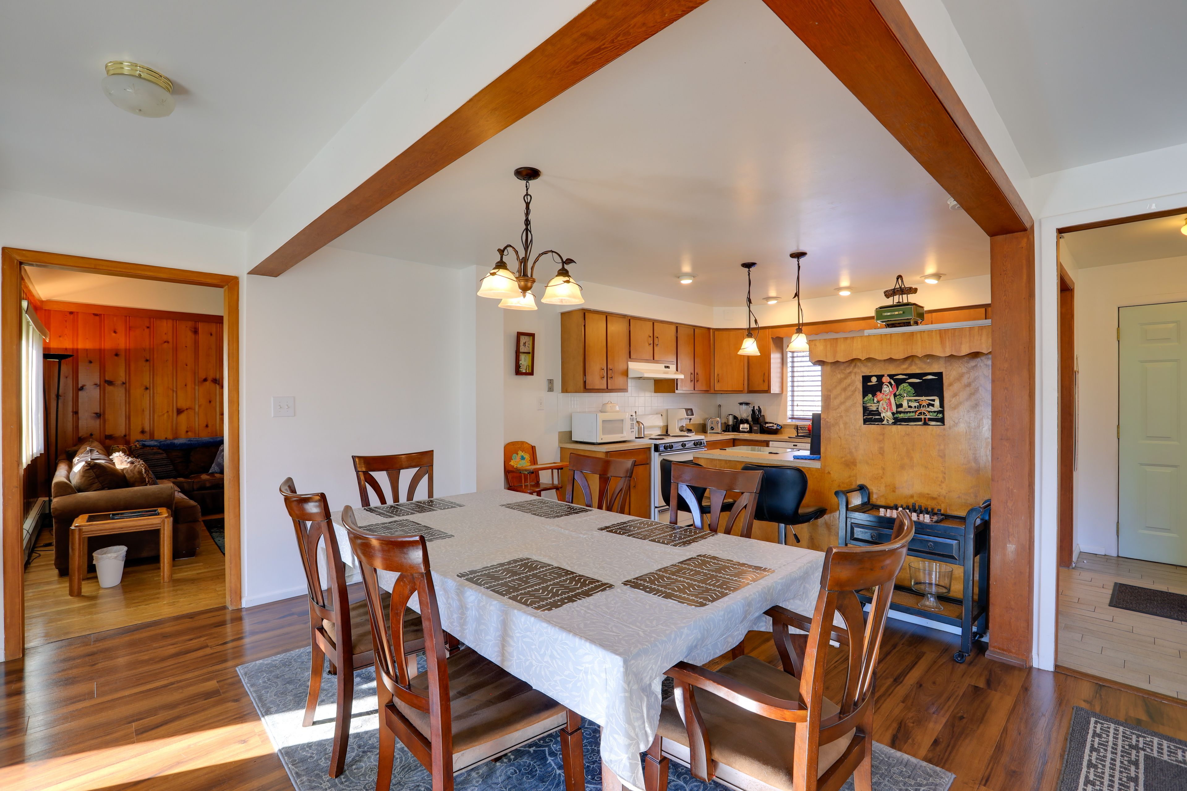 Dining Area & Kitchen | Main Level