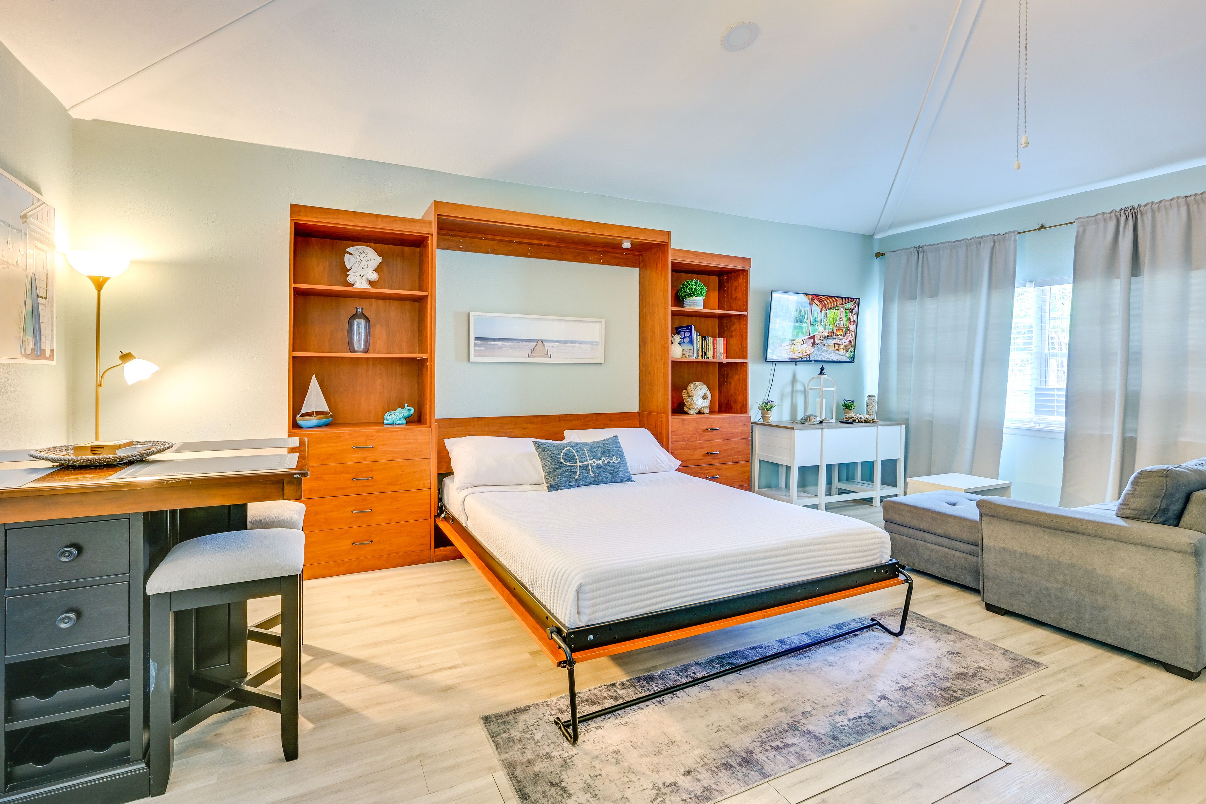 Studio | Queen Murphy Bed | Full Sleeper Sofa