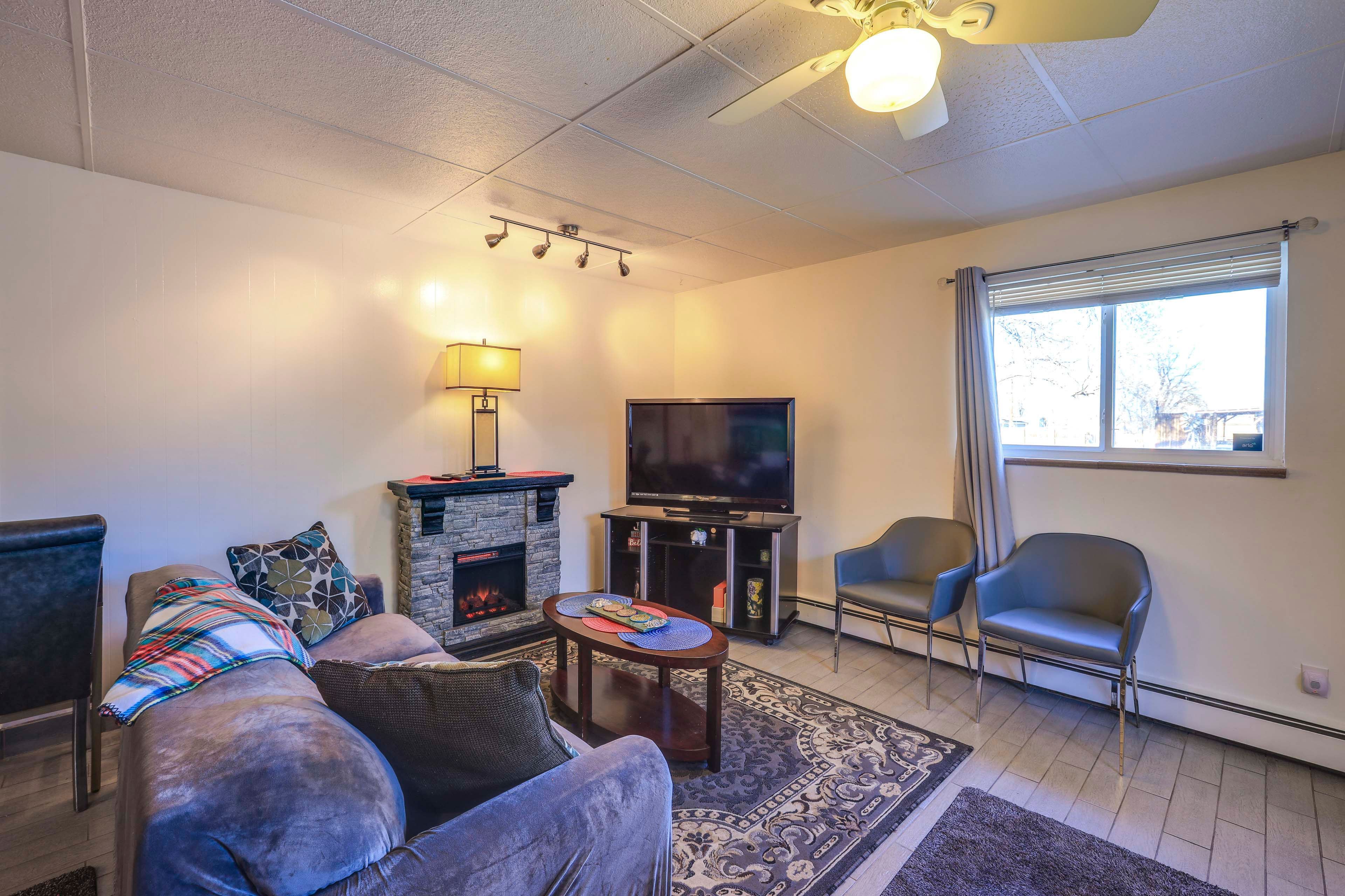 Denver Vacation Rental | 1BR | 1BA | 1 Step Required | 1,200 Sq Ft