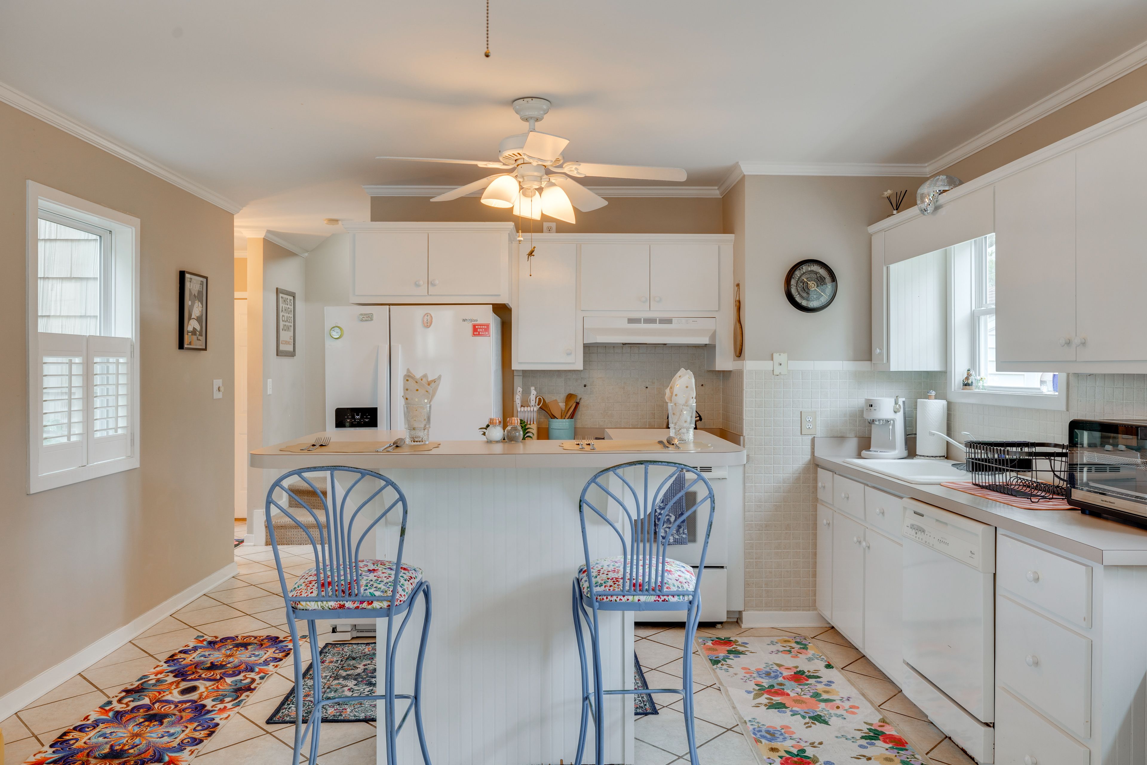 Kitchen | Espresso Machine | Air Fryer/Toaster Convection Oven | 1st Floor