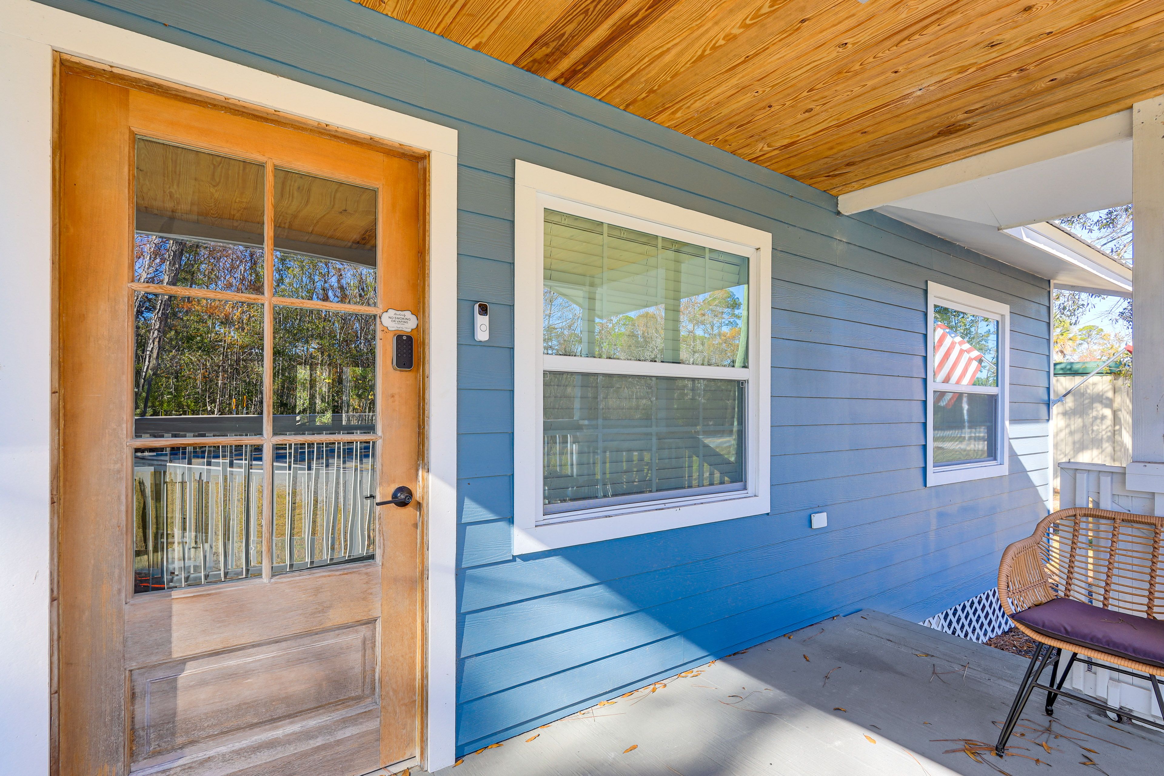 House Exterior | Keyless Entry | Covered Porch