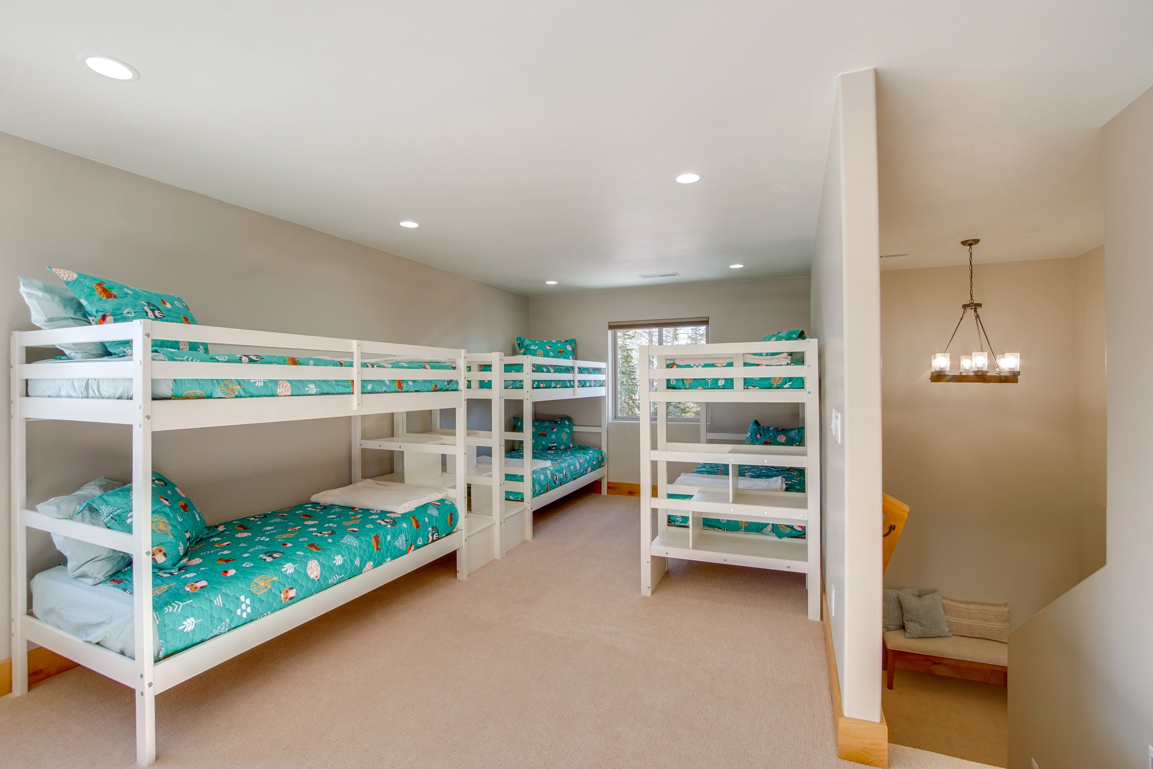 Game Room | 2nd Floor | 3 Twin Bunk Beds | Smart TV | Board Games | Puzzle Table