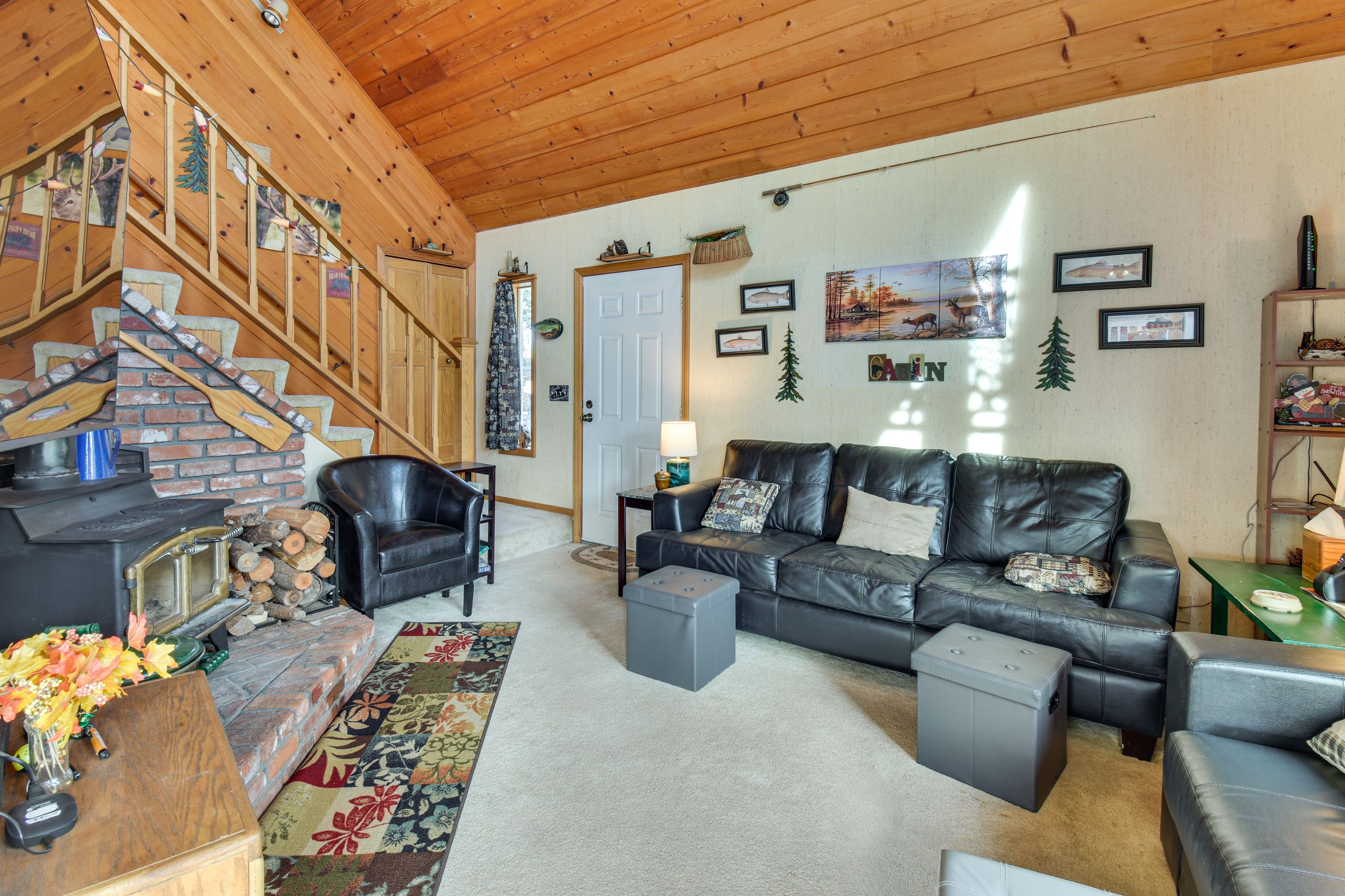 Living Room | Free WiFi | Central A/C & Heat | 1st Floor