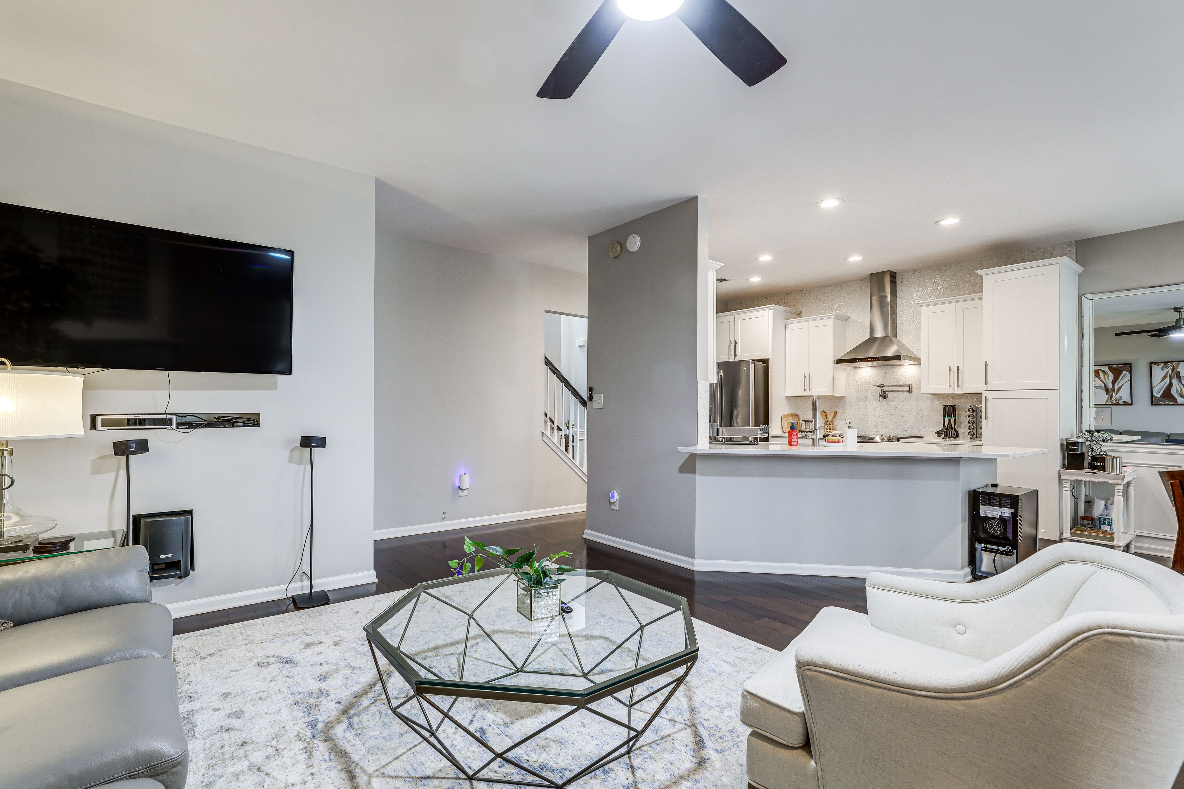 Living Room | Smart TV | Queen Sleeper Sofa | 1st Floor