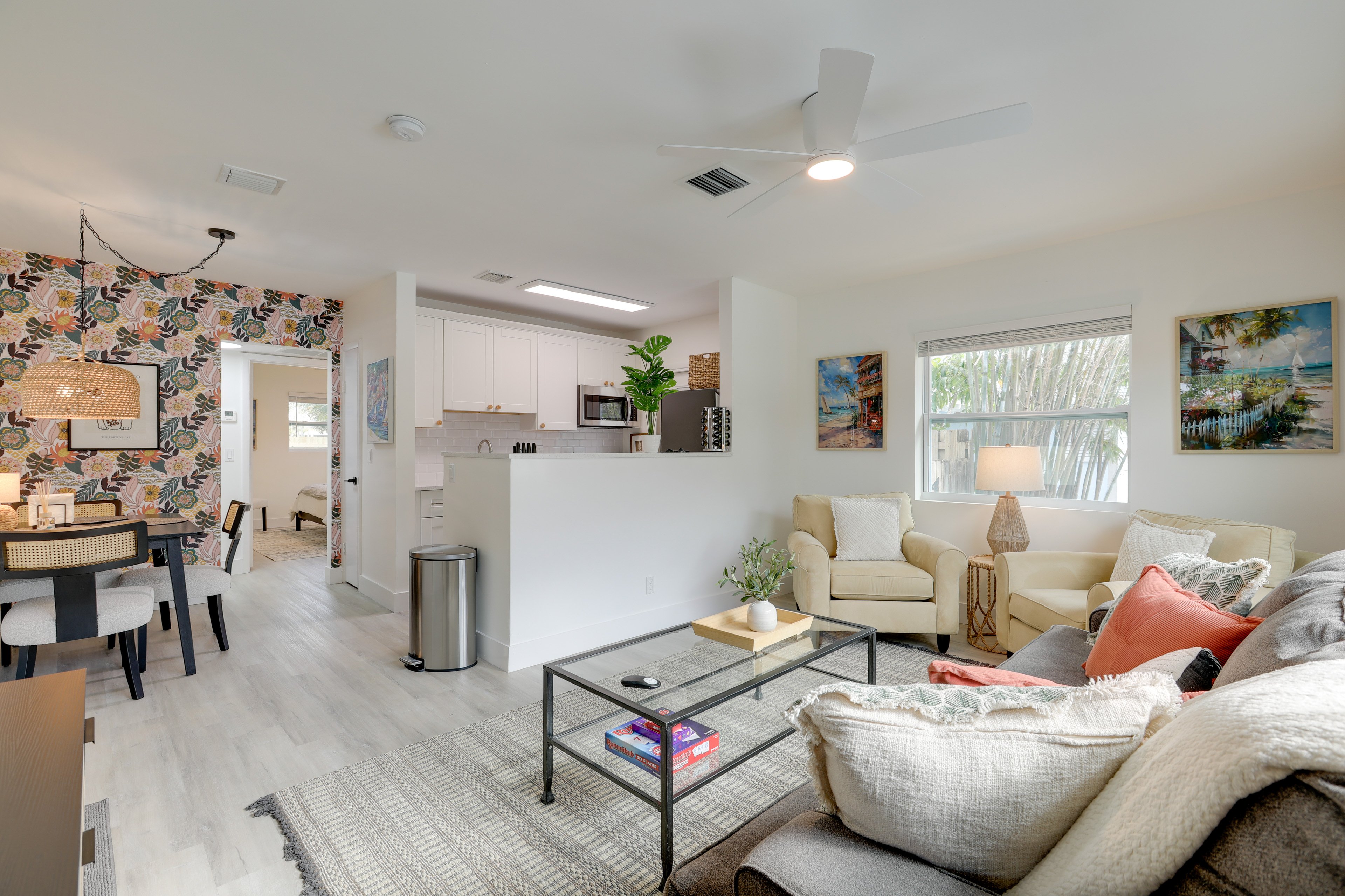 Living Room | Smart TV | Single-Story Home