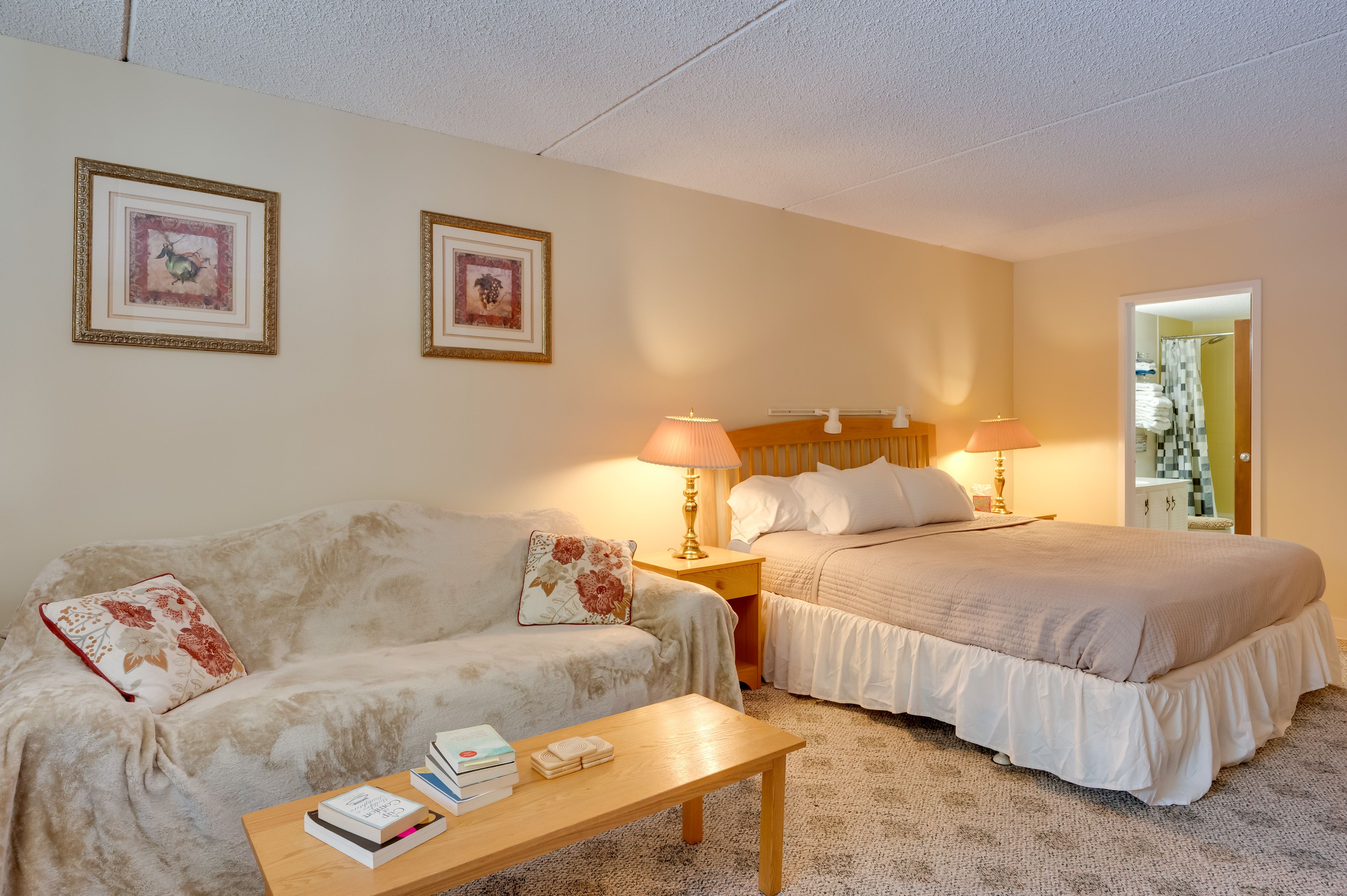 Bedroom 1 | King Bed | Queen Sleeper Sofa | Kitchen | Balcony