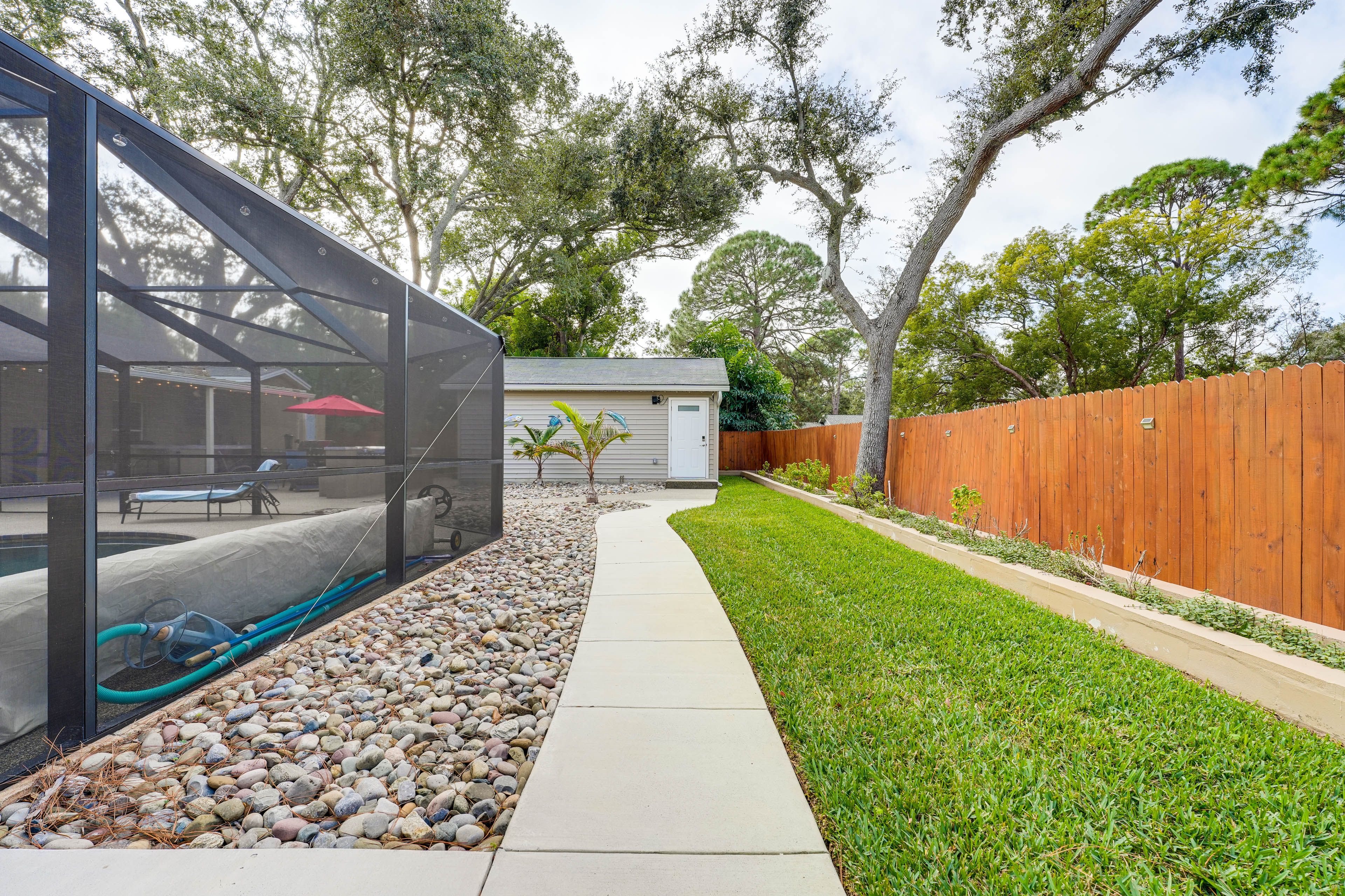 Walkway to Casita