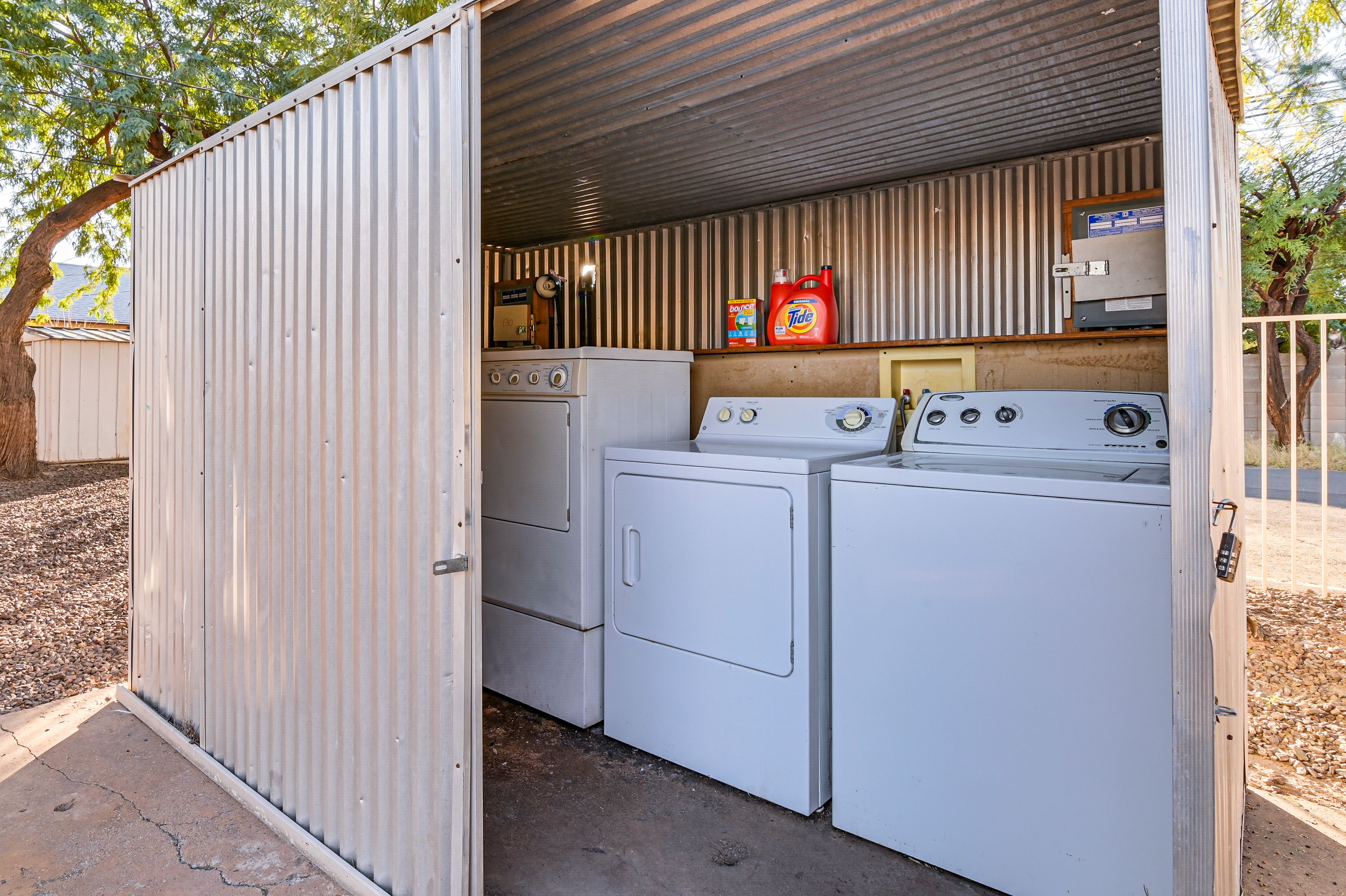 Shared Laundry Units