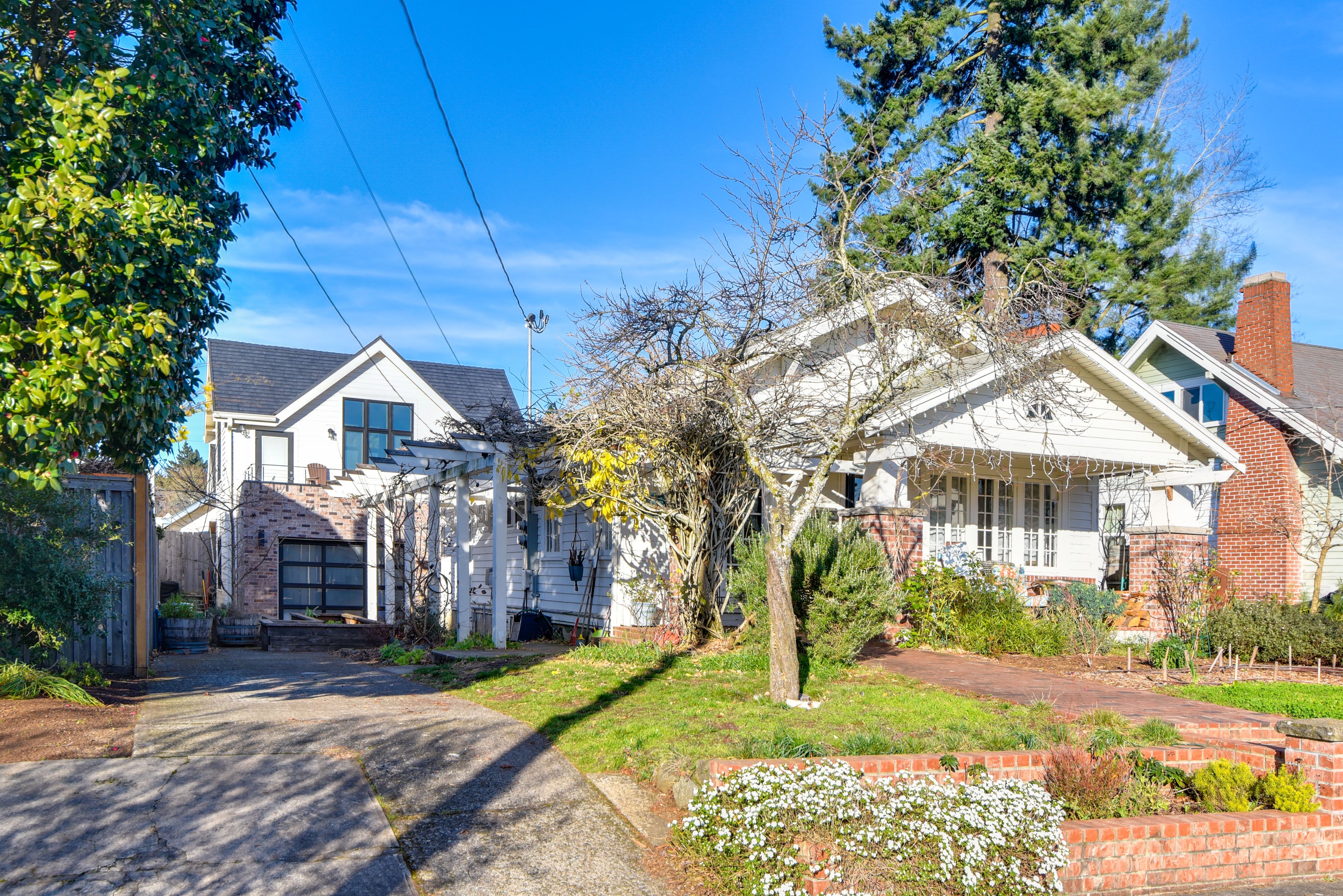 Main House Exterior | Free Street Parking (First-Come, First-Served)