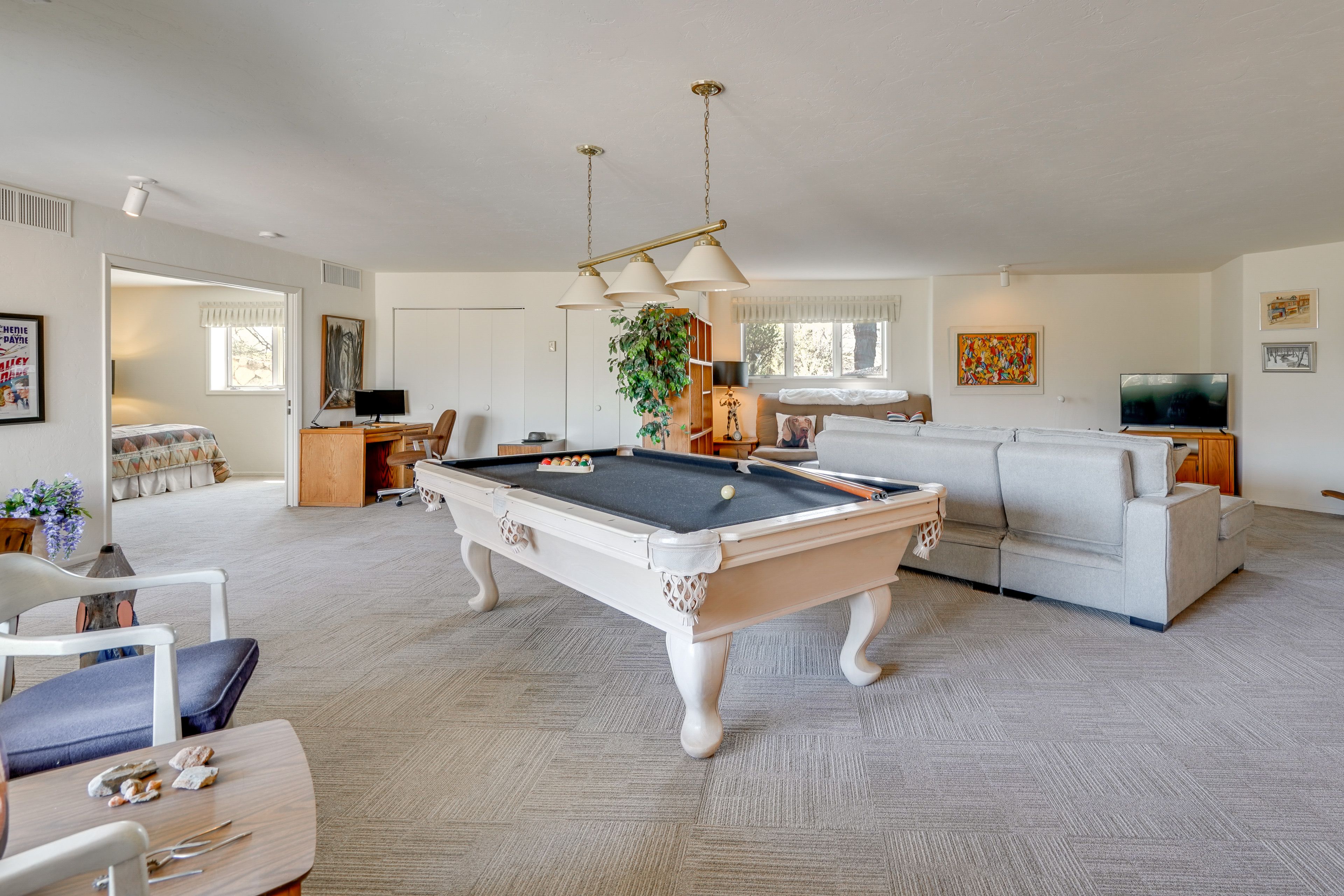 Den | Pool Table | Dedicated Workspace