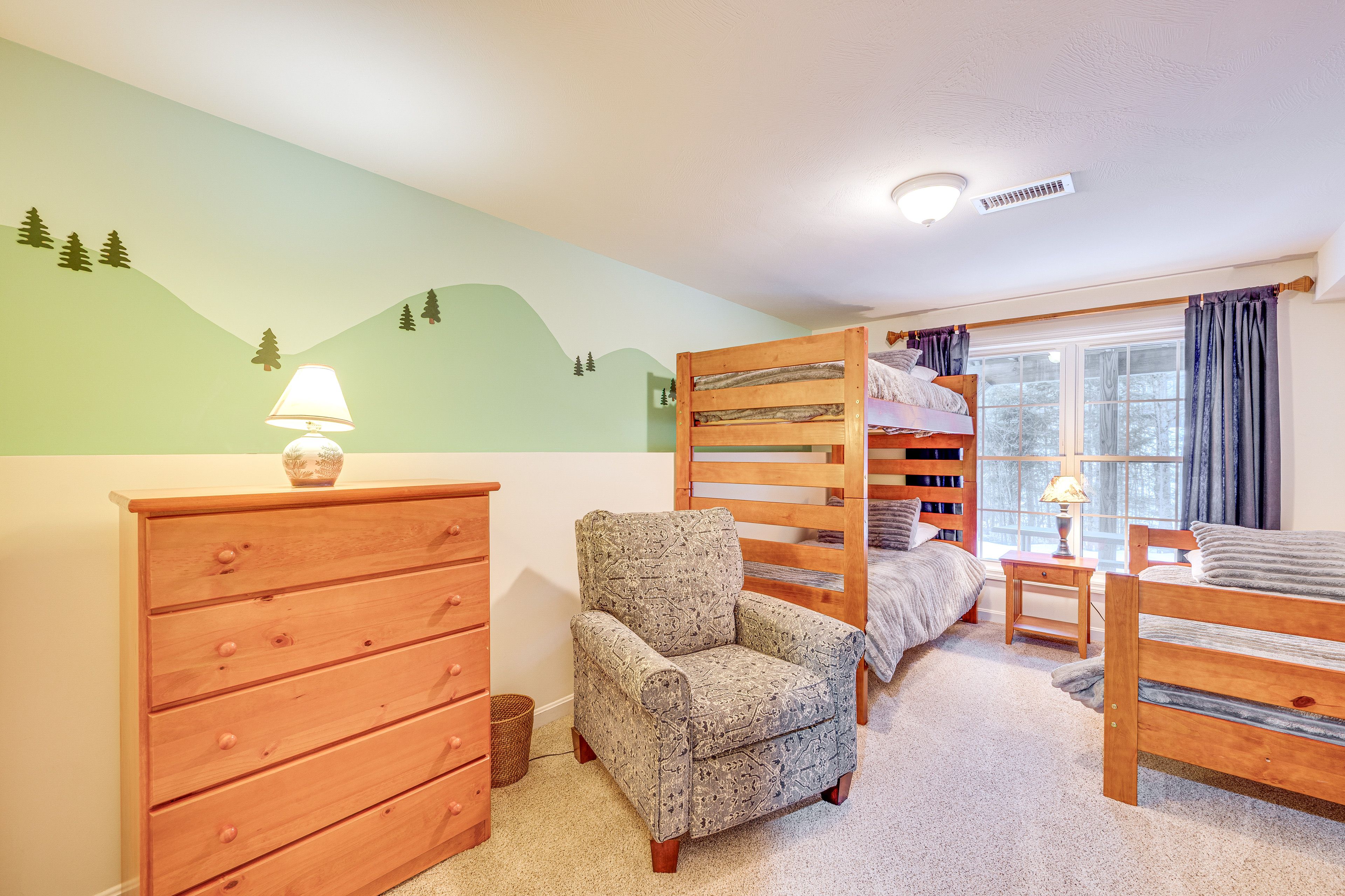 Bedroom 4 | Twin Bed | Twin Bunk Bed | Lower Level