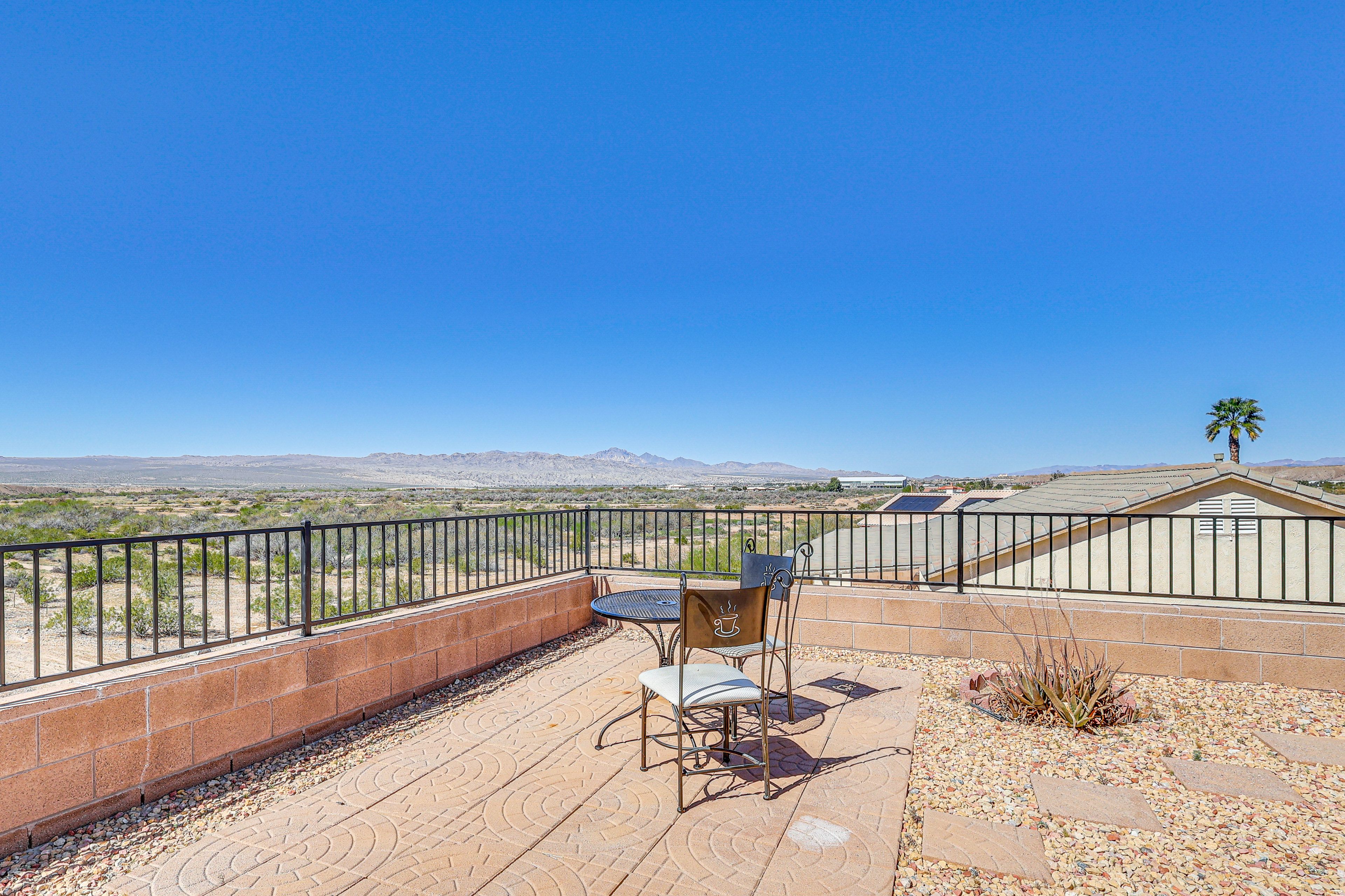 Addt'l Patio | Panoramic Desert & Mountain Views