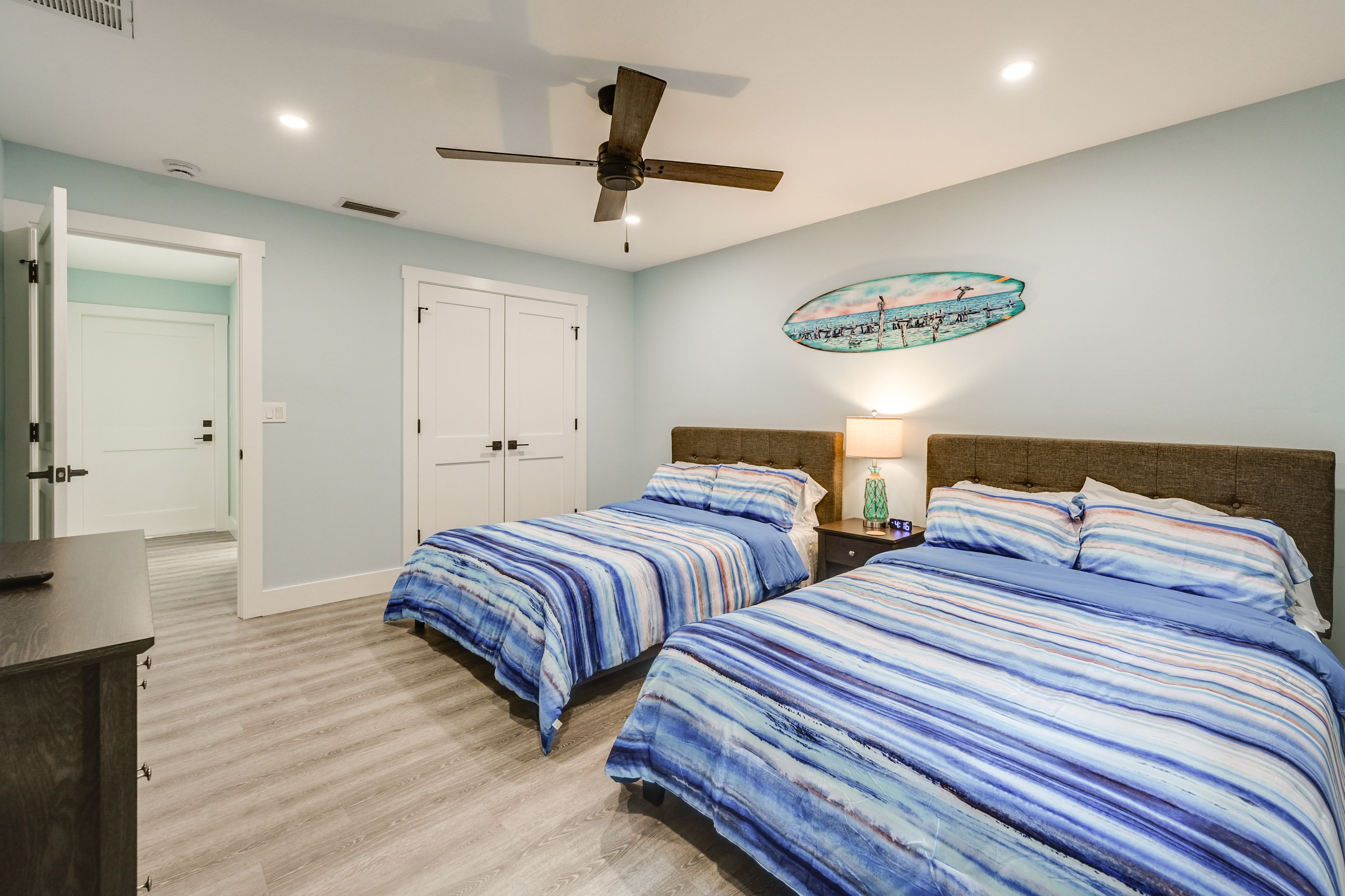 Bedroom 3 | 2 Full Beds | Smart TV