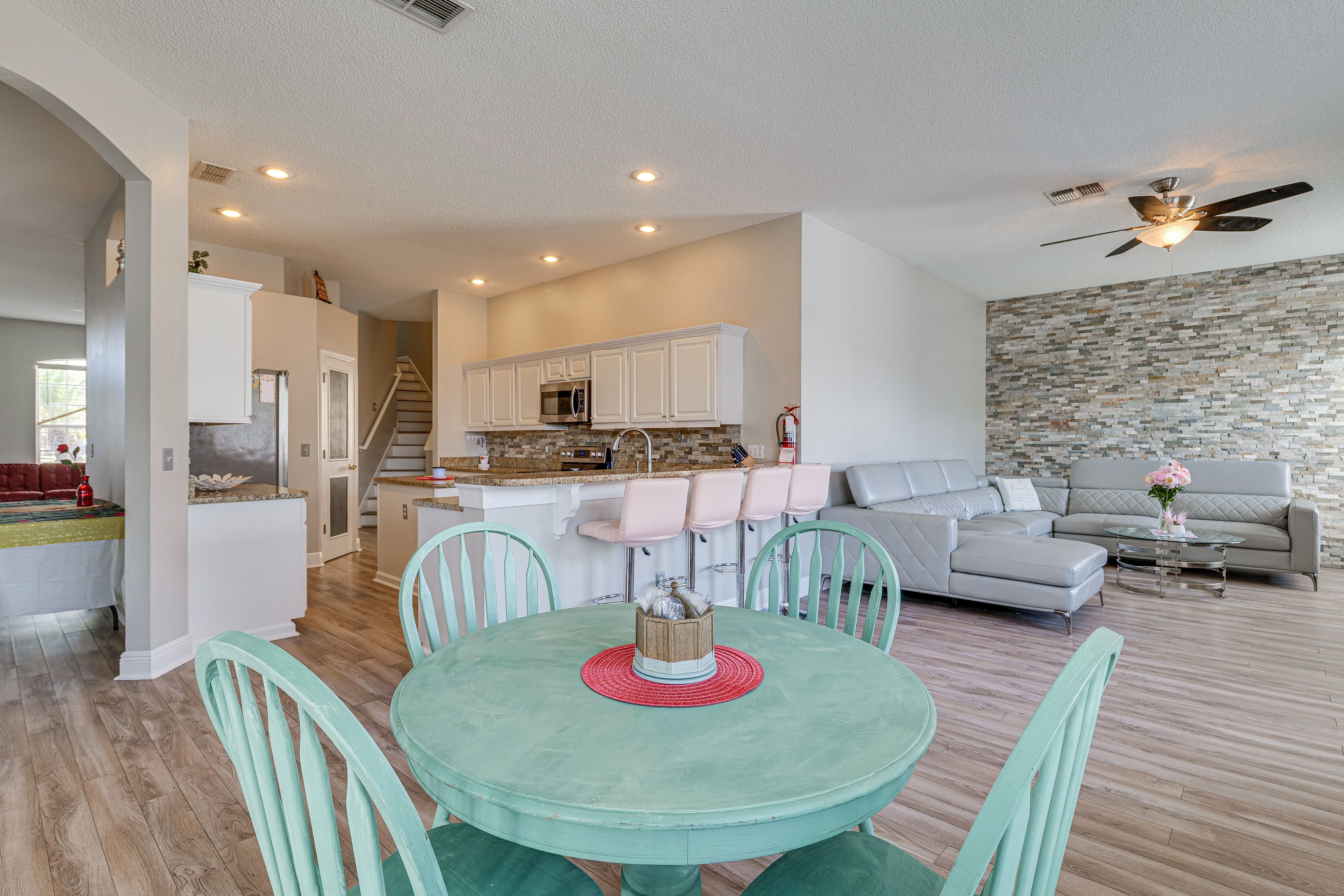 Dining Area | 1st Floor | Dishware/Flatware