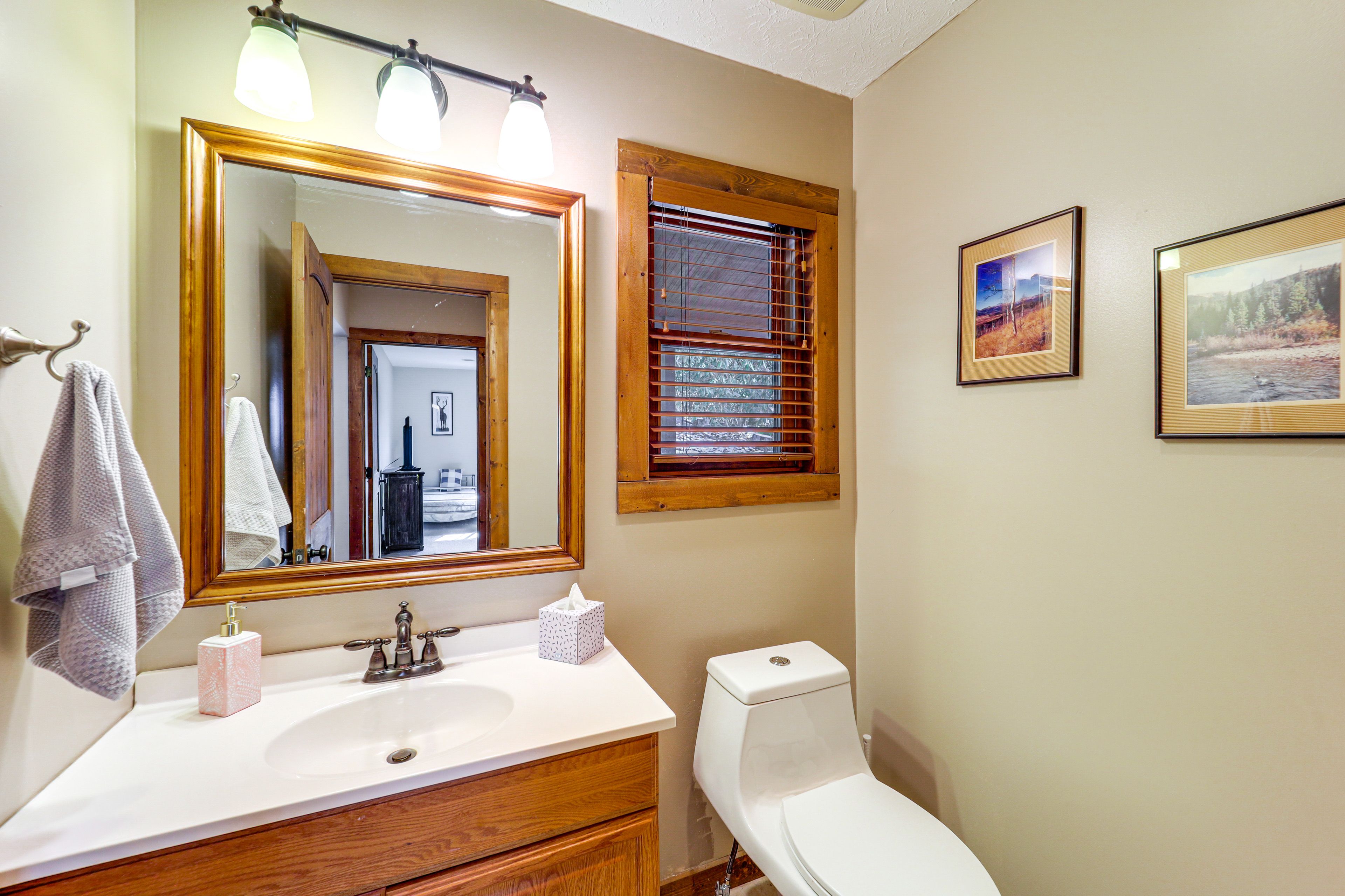 Half Bath | Main Floor